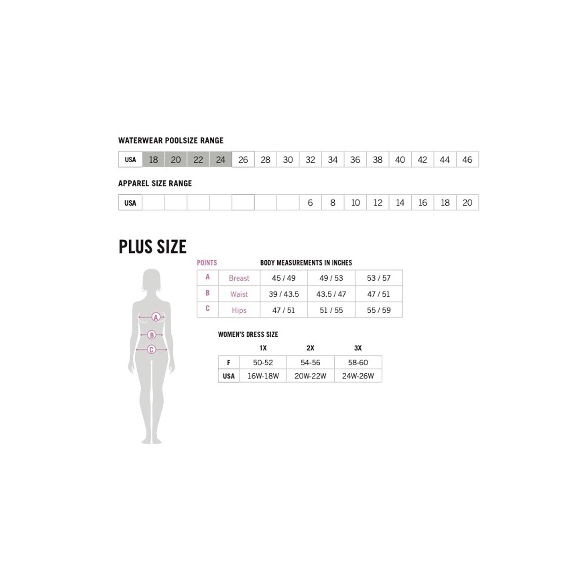 arena-imprint-u-back-b-plus-costume-intero-donna-curvy image 6