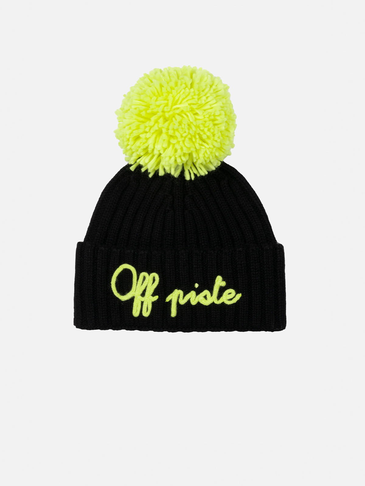 mc2-saint-barth-wengen-cappello-bambino-con-pompon-e-ricamo-off-piste-blu image 1