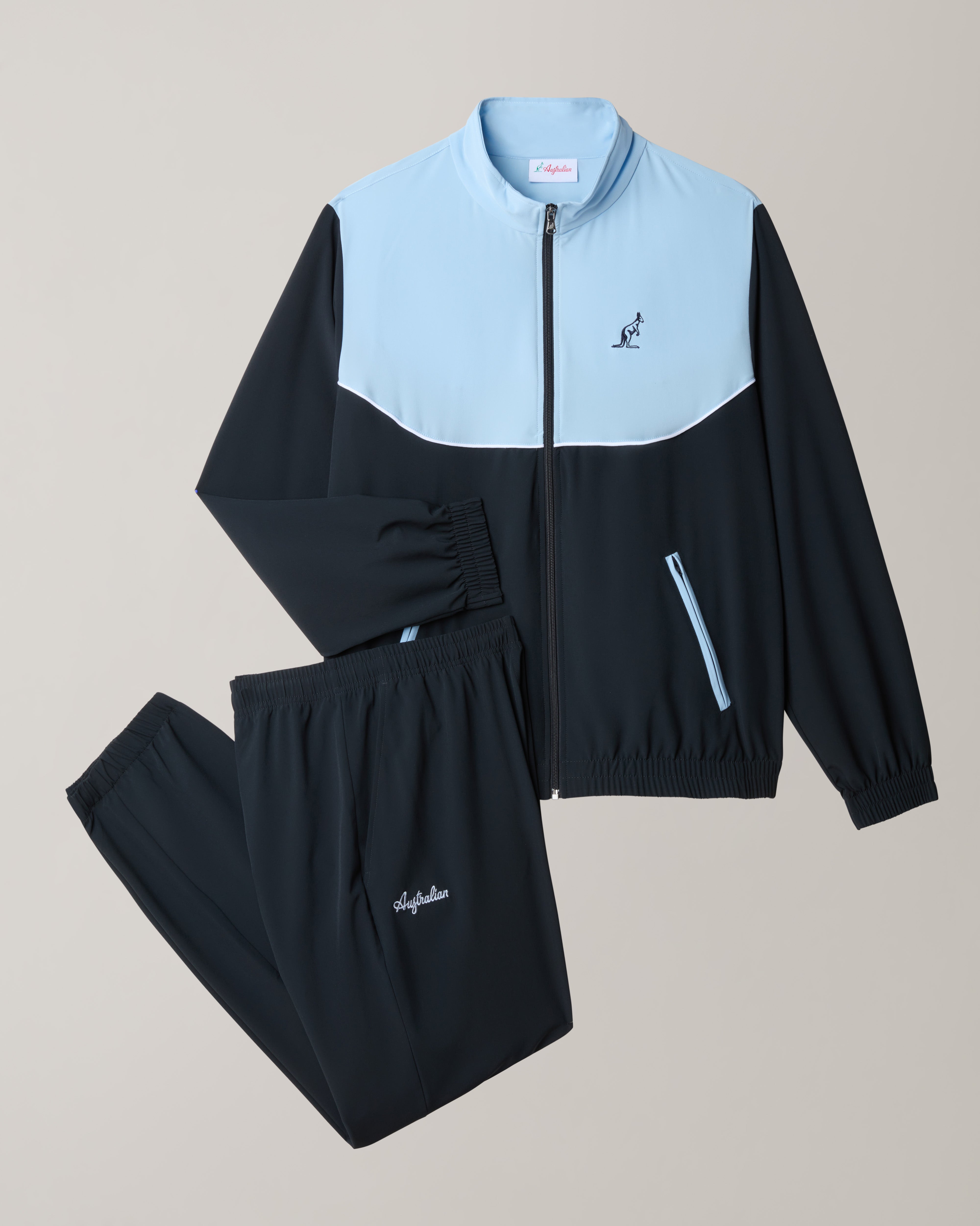 australian-gaucho-tracksuit-tuta-blu-navy-in-tessuto-slam image 8