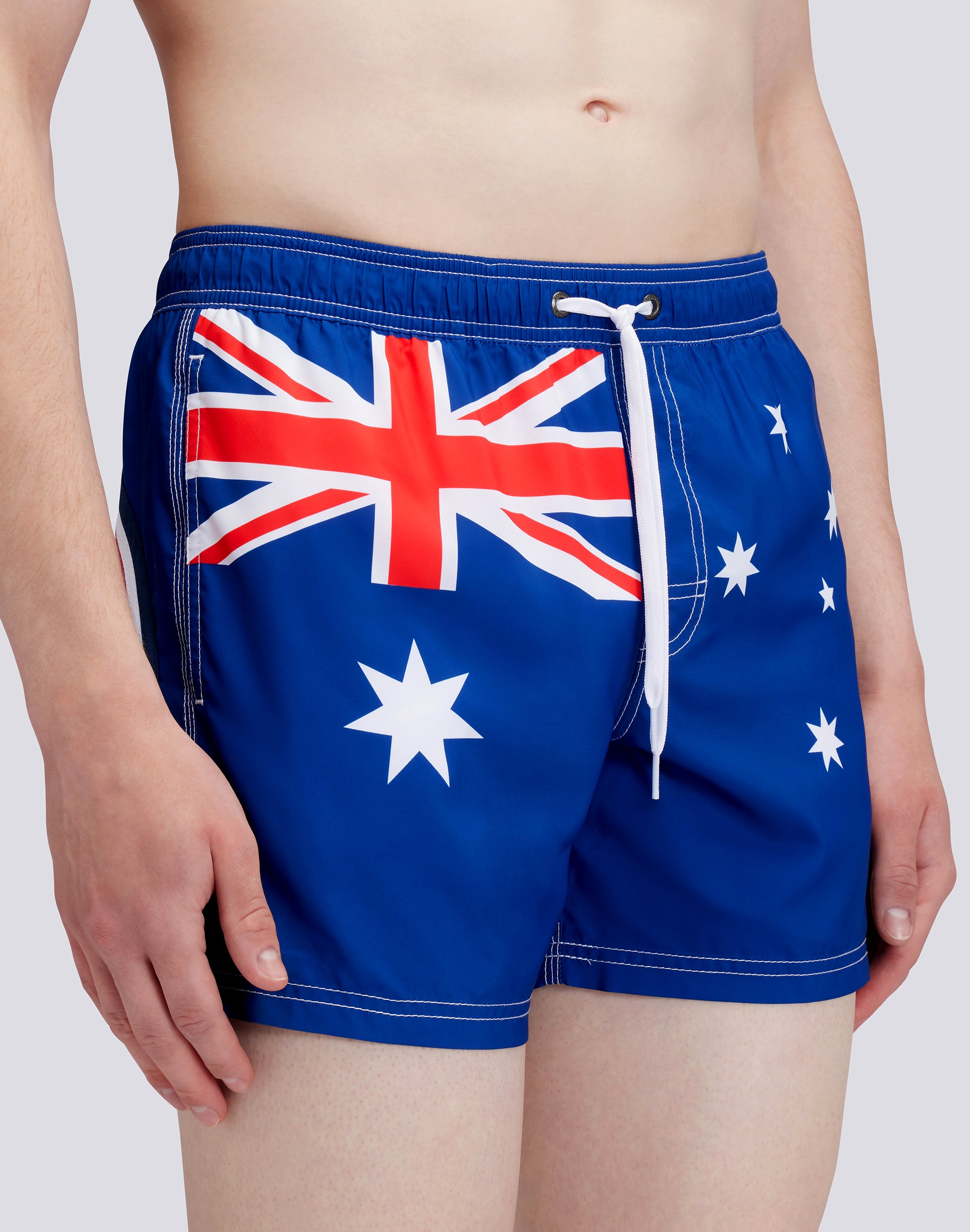 sundek-repreve-bandiera-australia-costume-uomo-corto-vita-elasticata-35-cm image 3