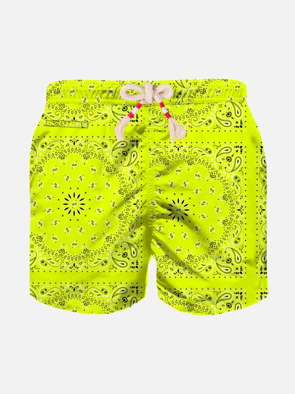 mc2-saint-barth-costume-mare-bambino-bandana-giallo-fluo image 1