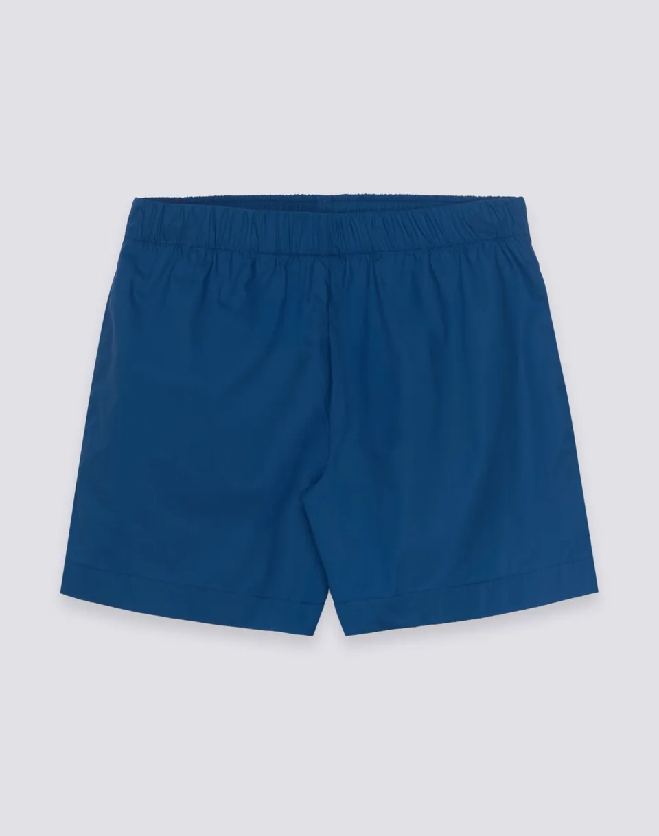 sundek-shorts-donna-a-vita-elasticata-in-popeline-di-cotone-w225wkpn100 image 1