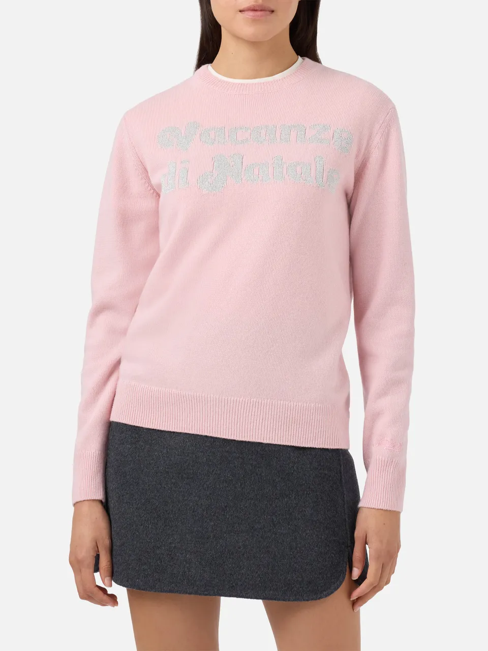mc2-saint-barth-new-queen-girocollo-in-misto-cashmere-rosa-vacanze-di-natale-spe image 1