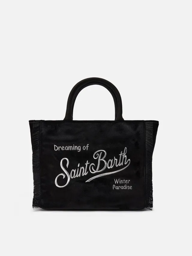 mc2-saint-barth-borsa-colette-velvet-nera image 1