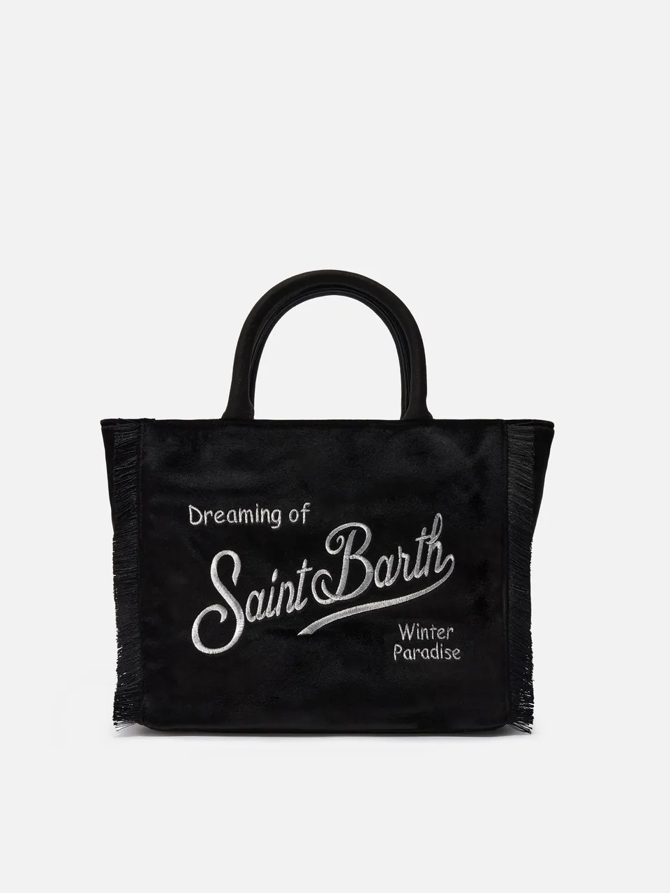 mc2-saint-barth-borsa-colette-velvet-nera image 1