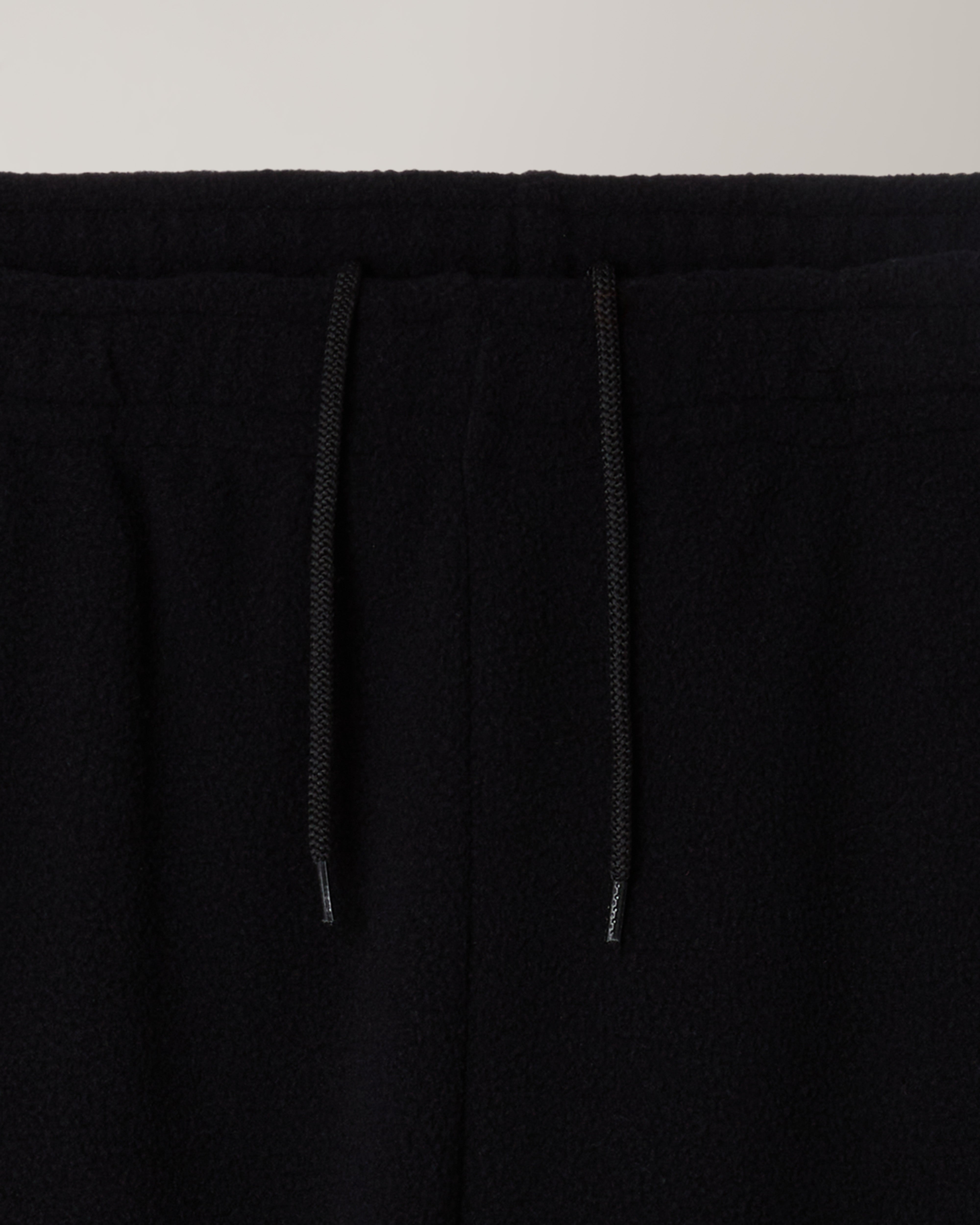 australian-color-block-track-pant-nero-in-pile-con-inserti-brice image 6