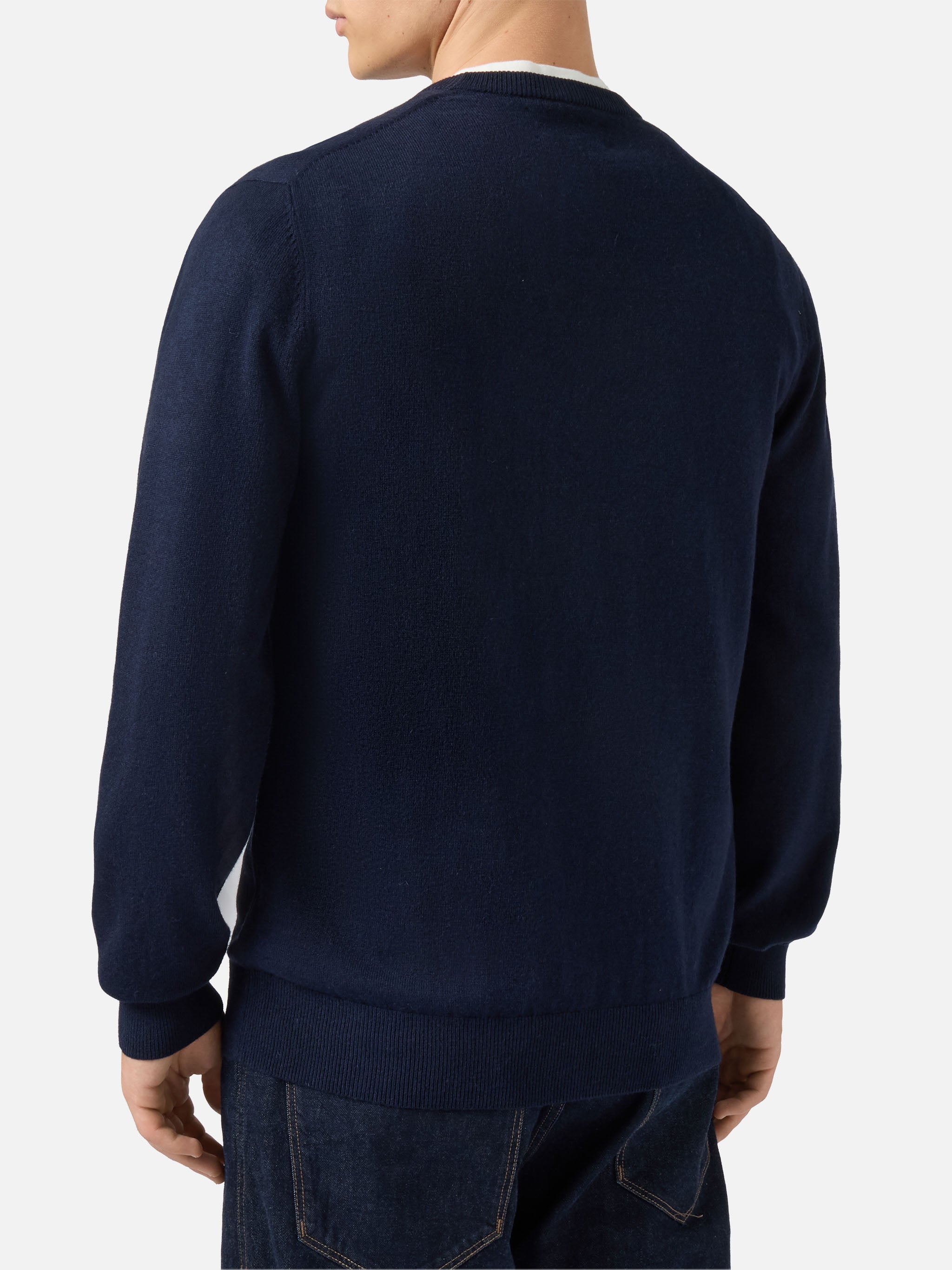 mc2-saint-barth-heron-light-maglione-uomo-blu-navy-ricamo-starducks image 4