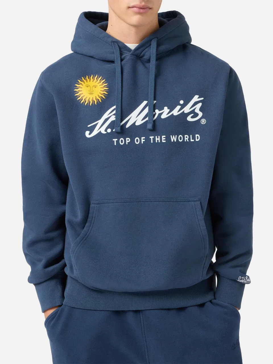 mc2-saint-barth-tribeca-felpa-con-cappuccio-blu-st-moritz-top-of-the-world-uomo image 1
