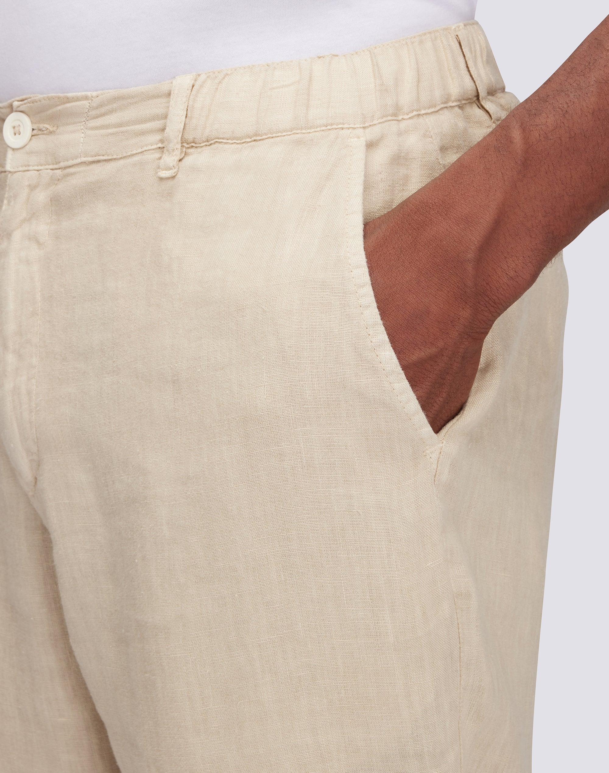 sundek-pantaloni-uomo-lunghi-in-lino-semi-elasticizzati-estivi image 3