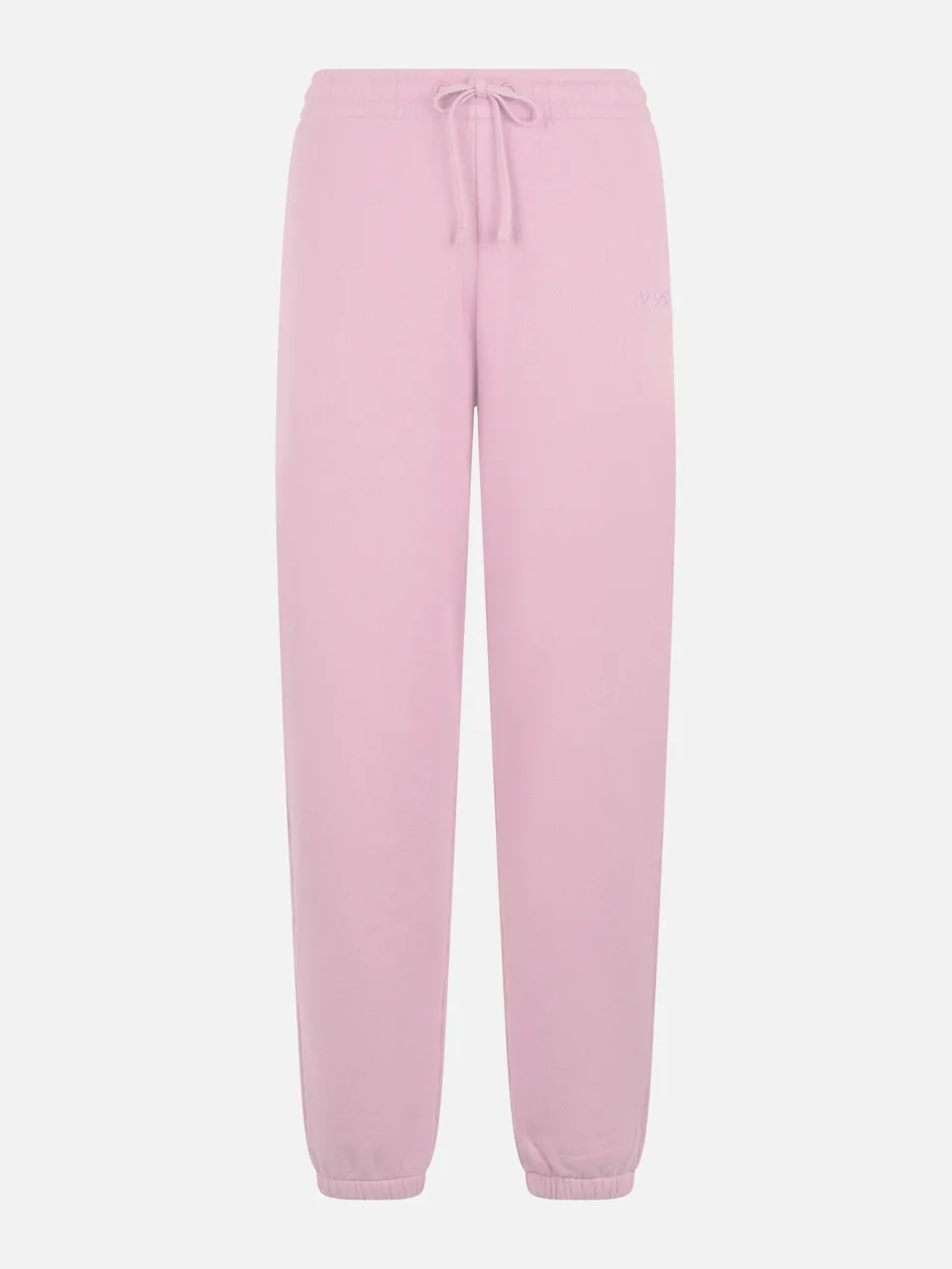 mc2-saint-barth-odalys-pantaloni-joggers-donna-pile-rosa image 1