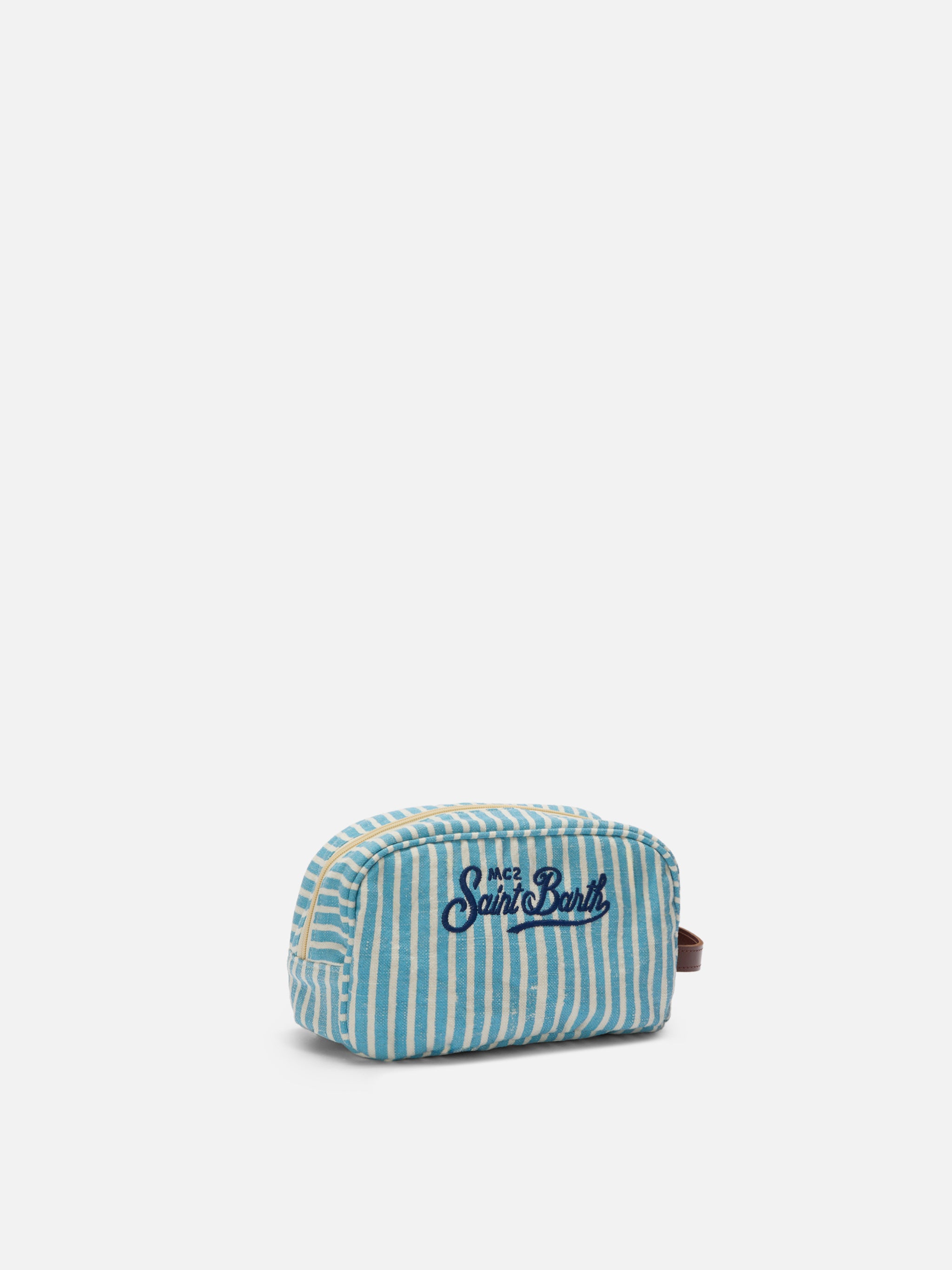 mc2-saint-barth-beauty-bag-westwood-lino-righe-azzurro-bianco image 2