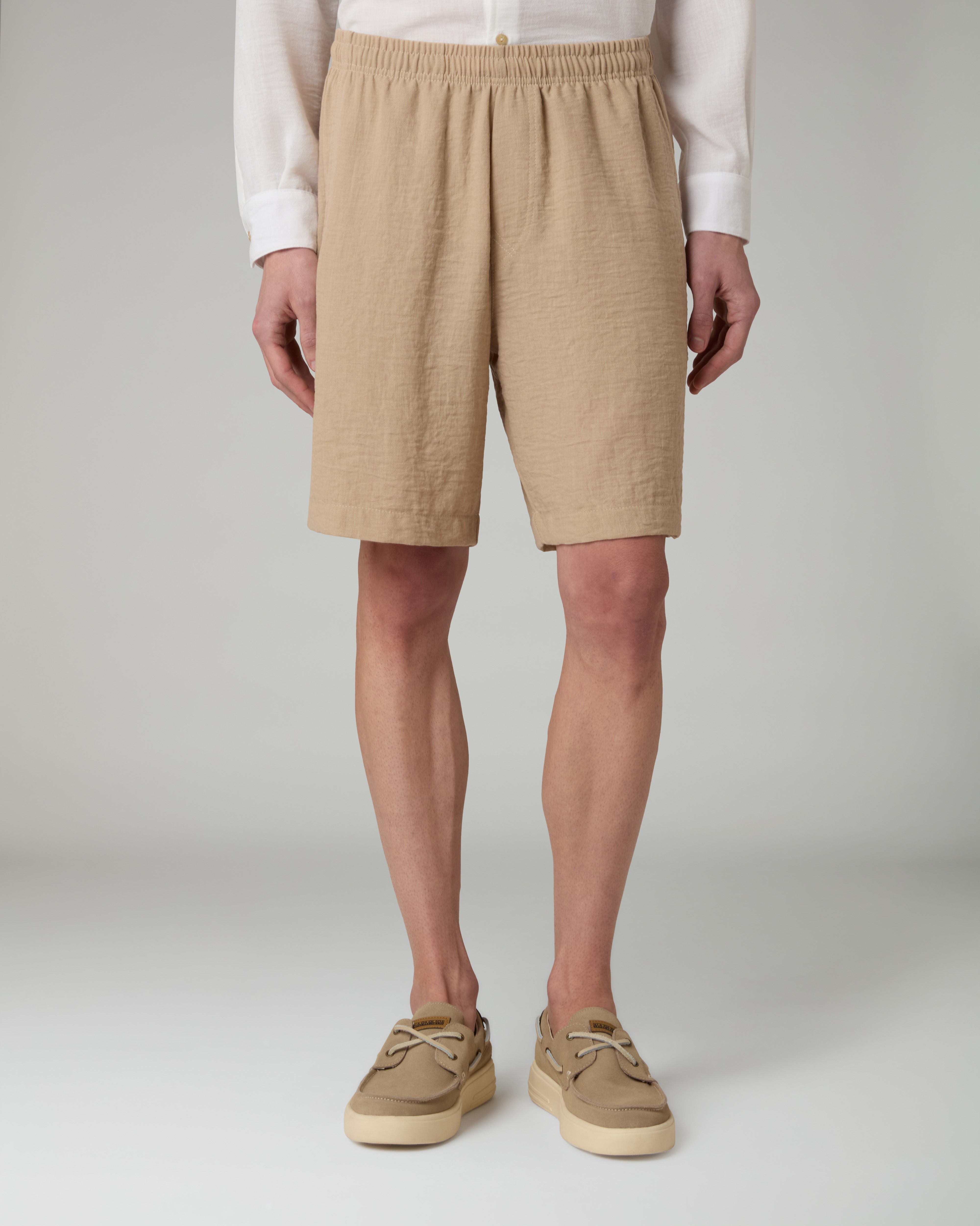 australian-doric-light-short-kaki-in-canvas image 1