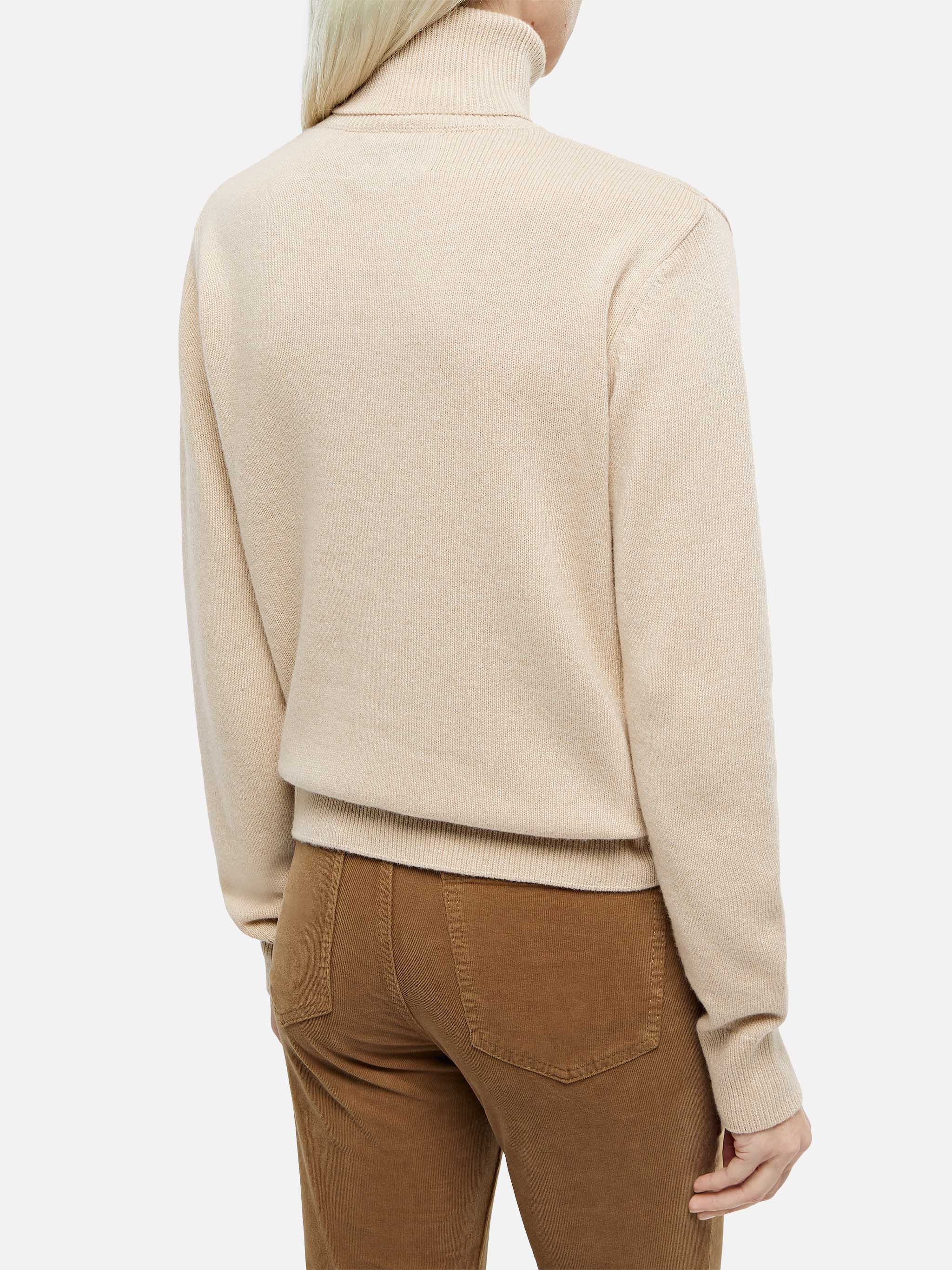 mc2-saint-barth-dolcevita-moody-donna-beige-in-misto-cashmere image 3