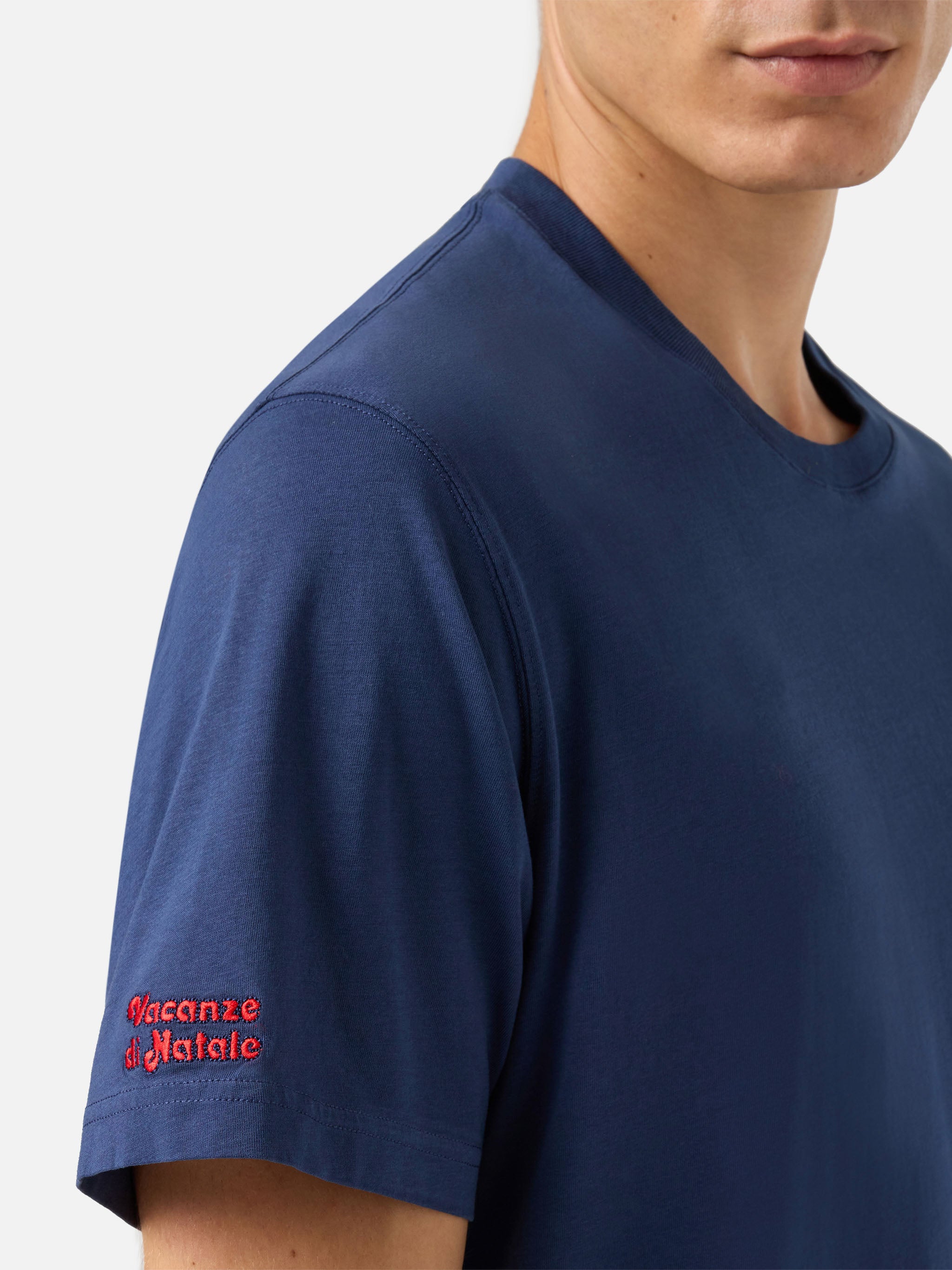 mc2-saint-barth-t-shirt-arnott-warm-uomo-in-cotone-blu-navy image 3