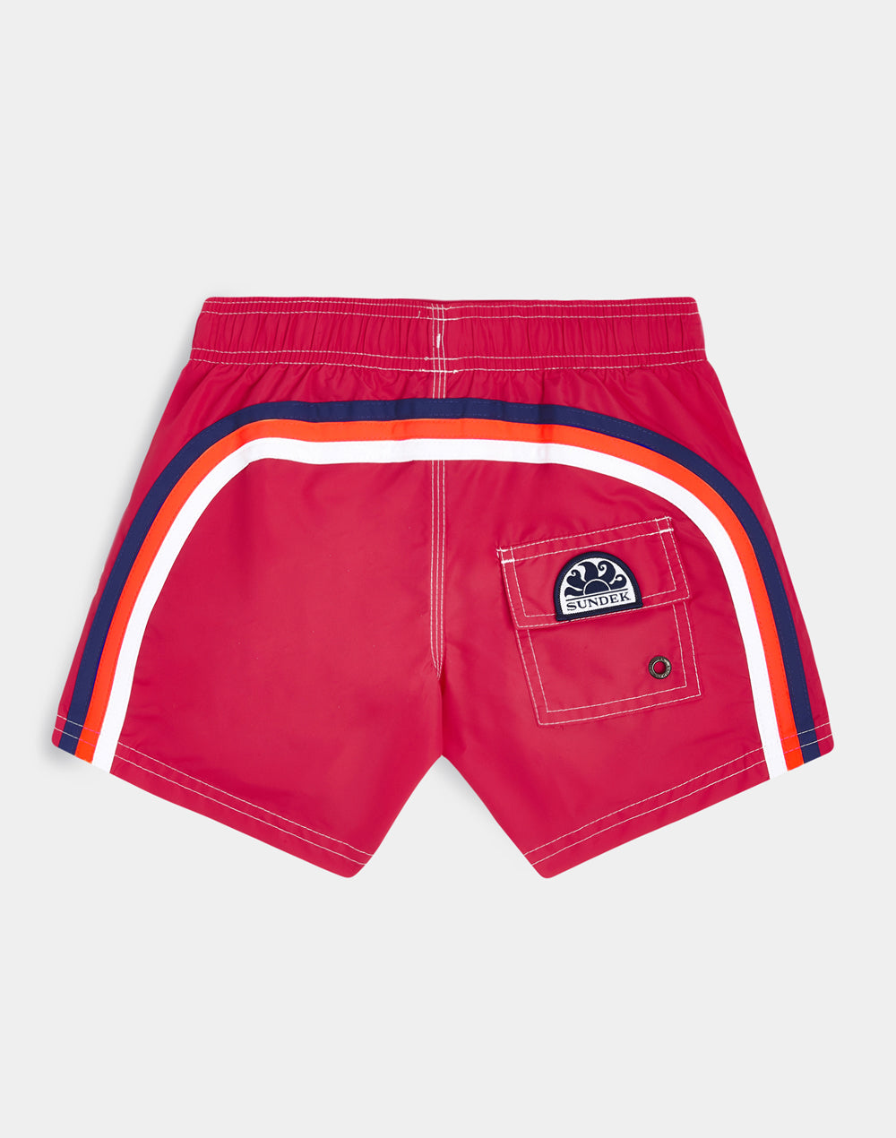 sundek-iconic-costume-da-bagno-bambino-corto-vita-elasticata-taffet image 1