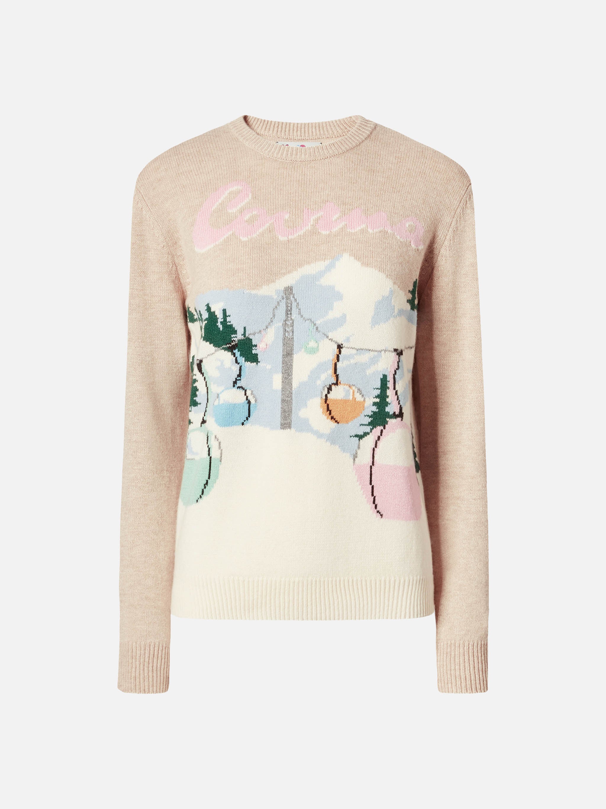 mc2-saint-barth-maglione-new-queen-in-misto-cashmere-beige-con-jacquard-cartolin image 5