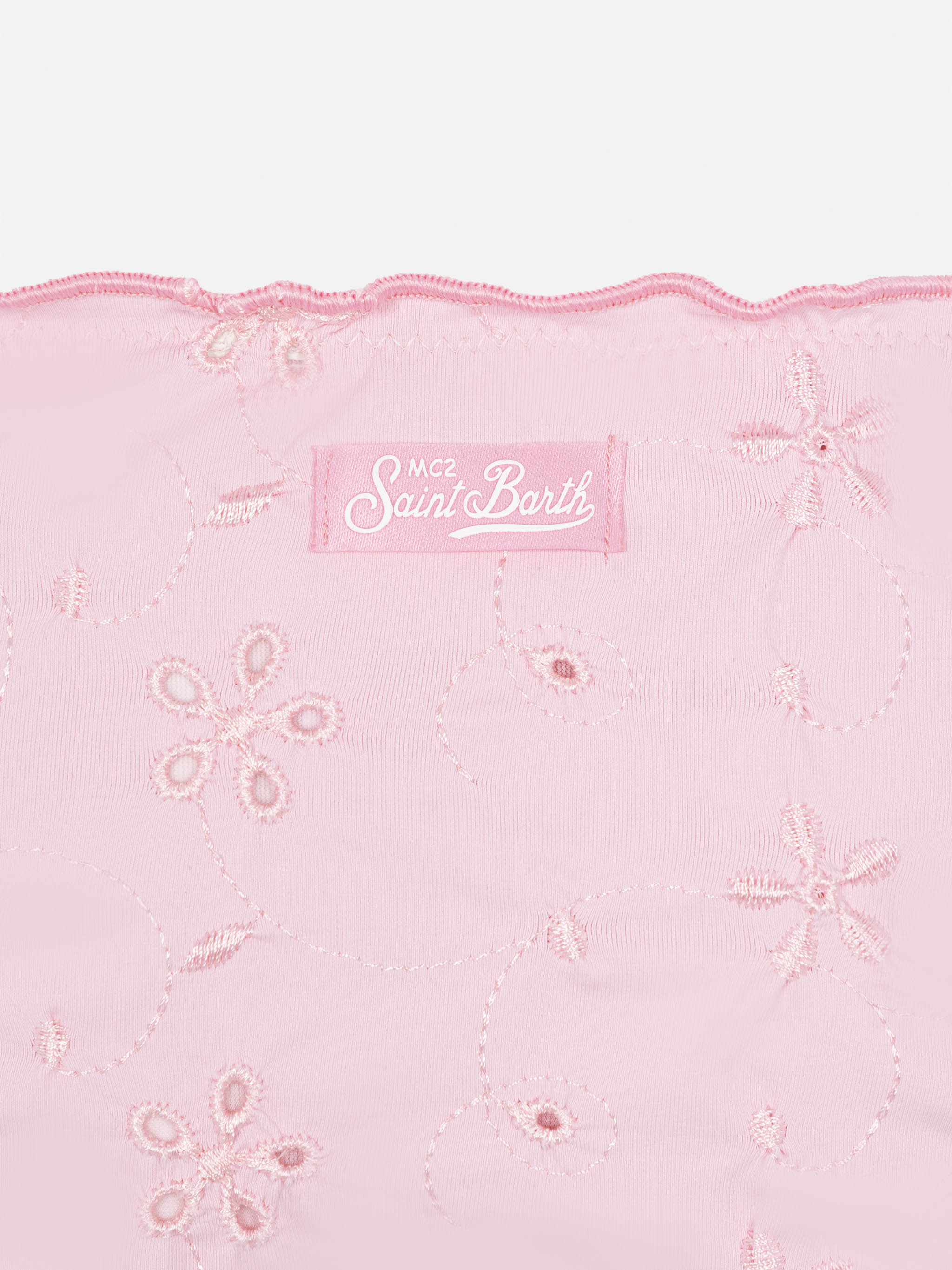 mc2-saint-barth-emy-bikini-bambina-a-fascia-pizzo-sangallo-rosa image 3