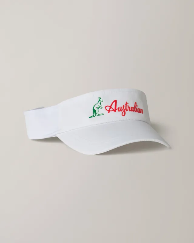 australian-logo-visor-visiera-tecnica-bianca-made-in-italy image 1