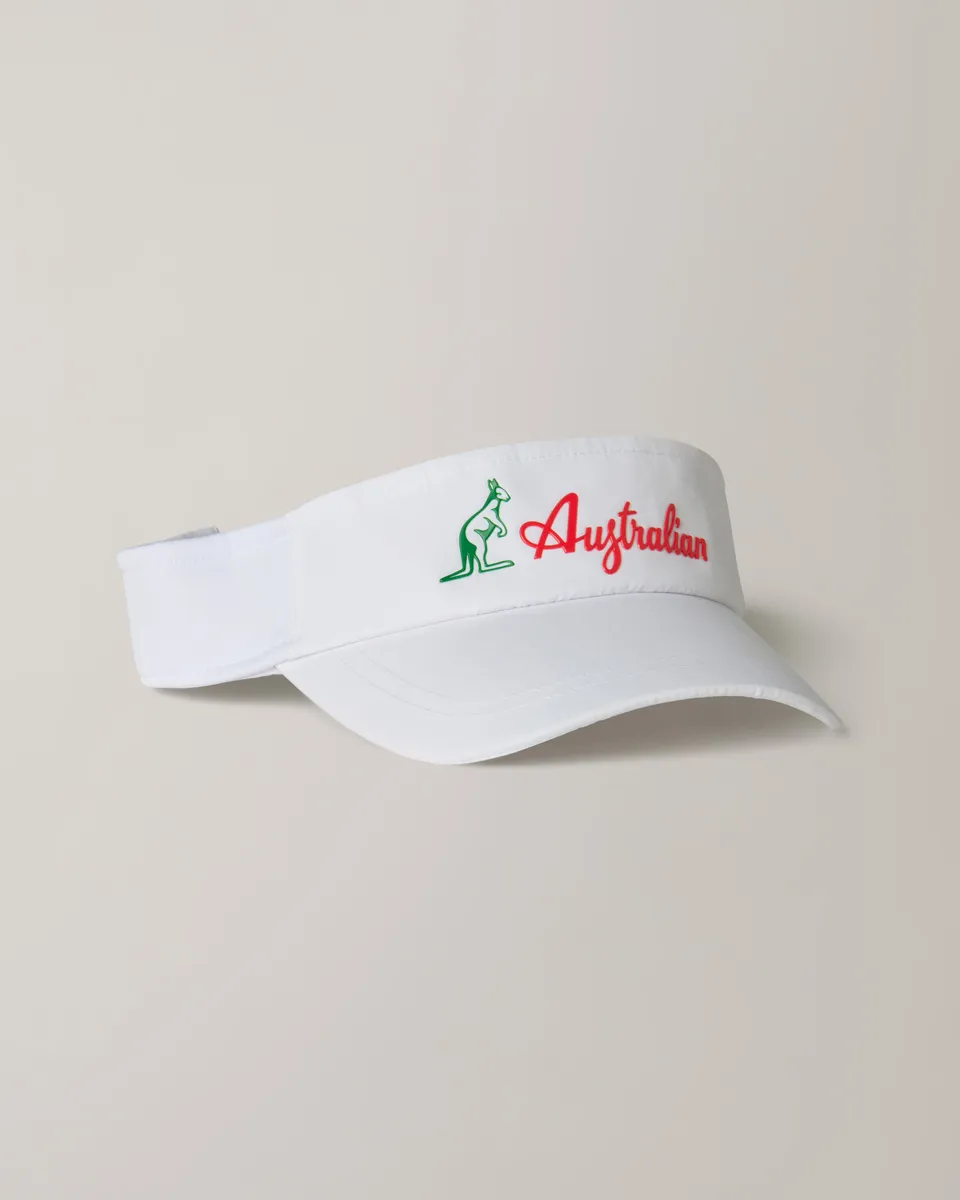 australian-logo-visor-visiera-tecnica-bianca-made-in-italy image 1