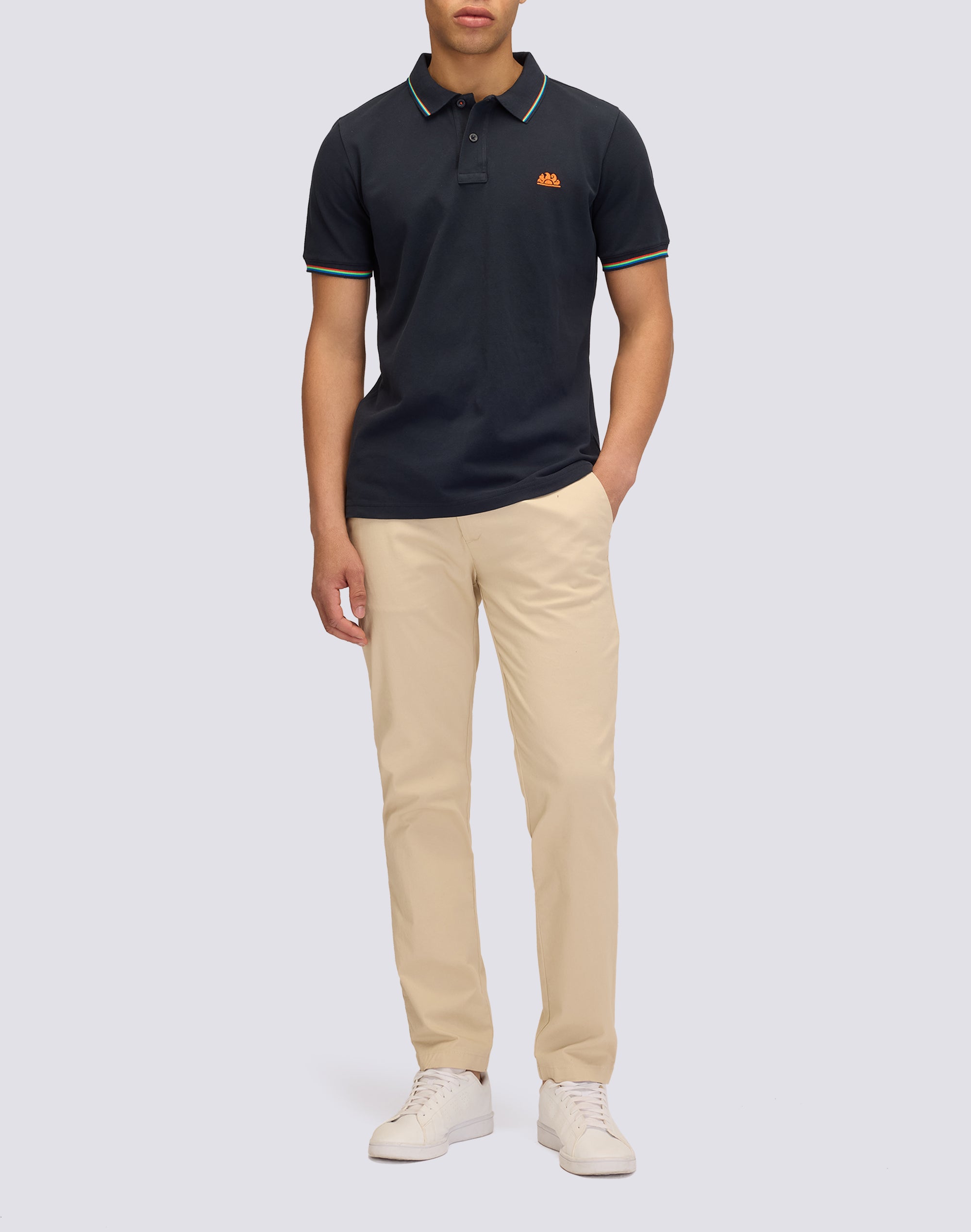sundek-polo-uomo-in-cotone-pima-tinta-unita-classica image 4