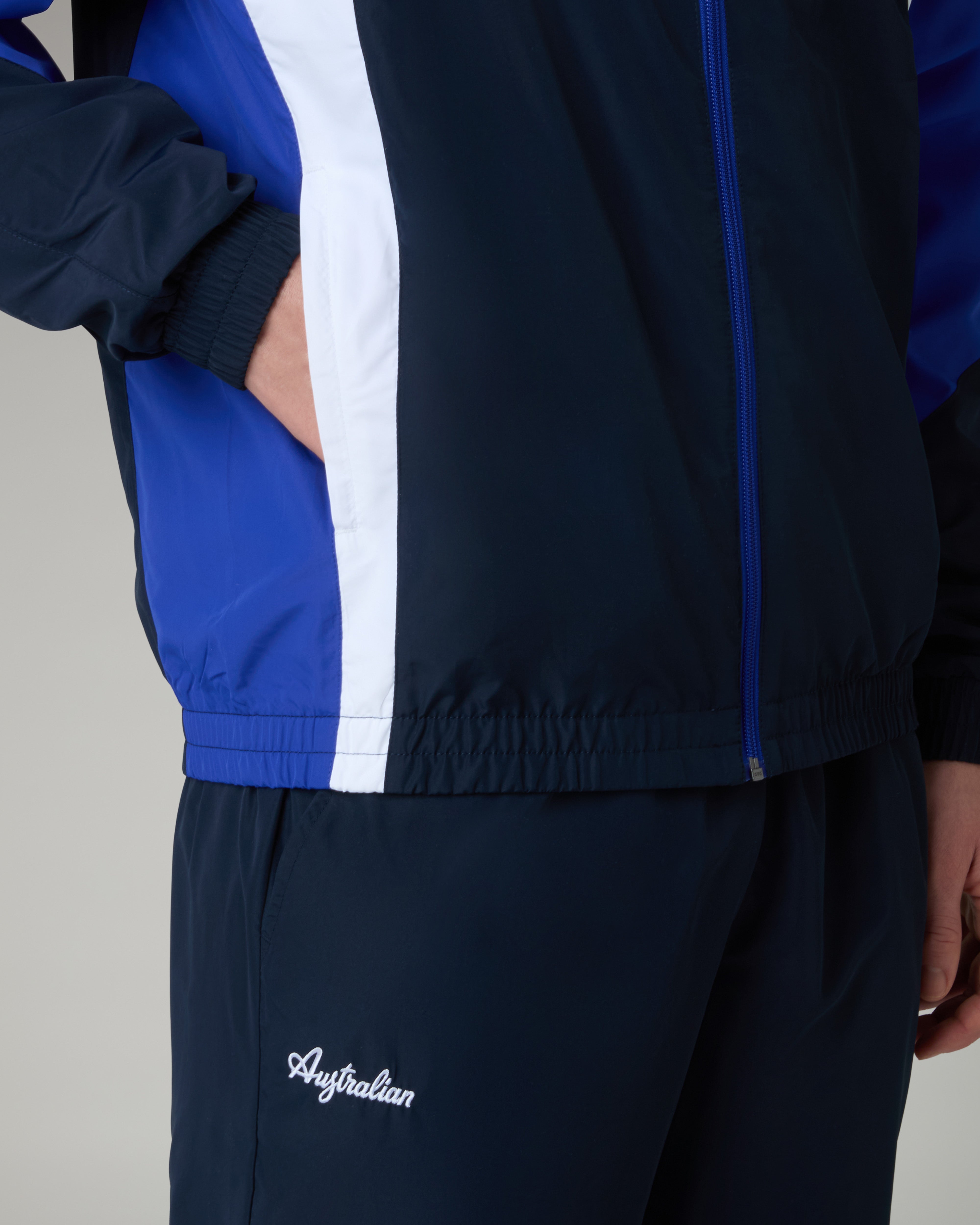 australian-posh-prime-tracksuit-tuta-completa-uomo-eclipse-blue image 5