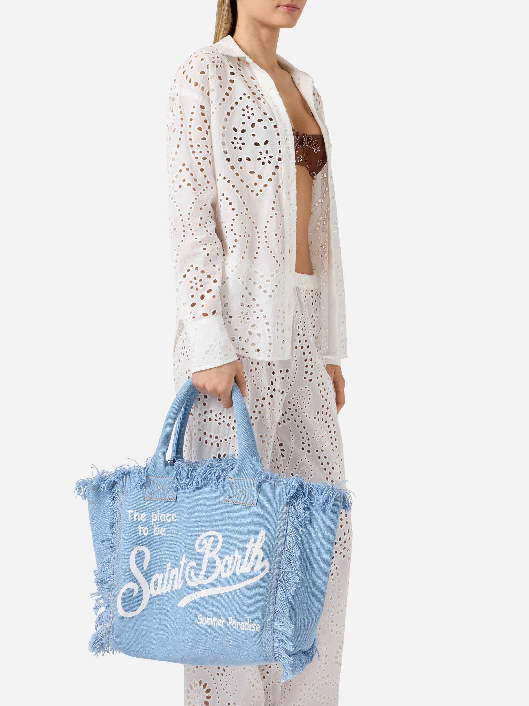mc2-saint-barth-borsa-vanity-regular-in-denim-lavaggio-chiaro-con-frange image 2