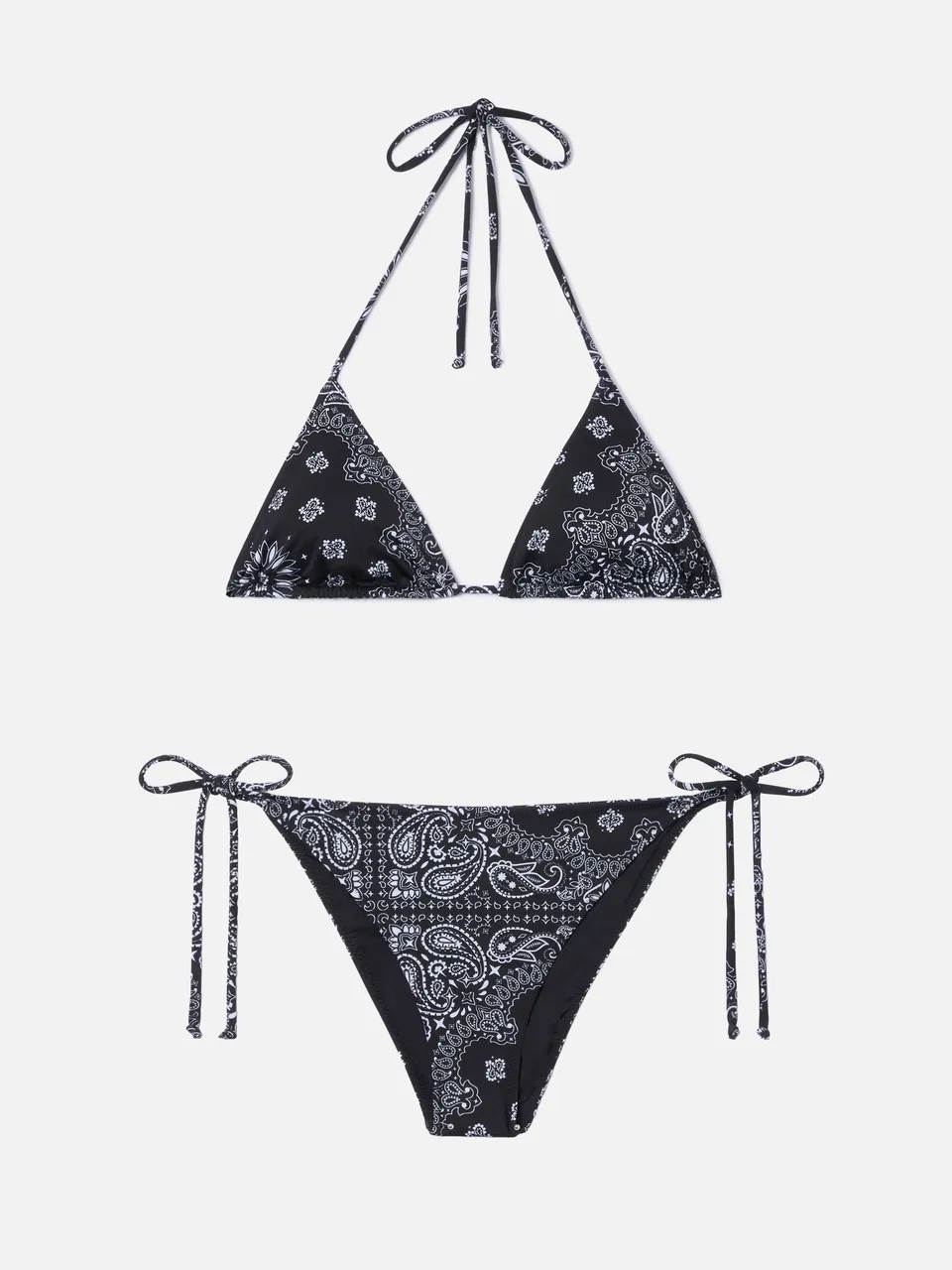 mc2-saint-barth-bikini-leah-teen-con-stampa-bandana-nera image 1
