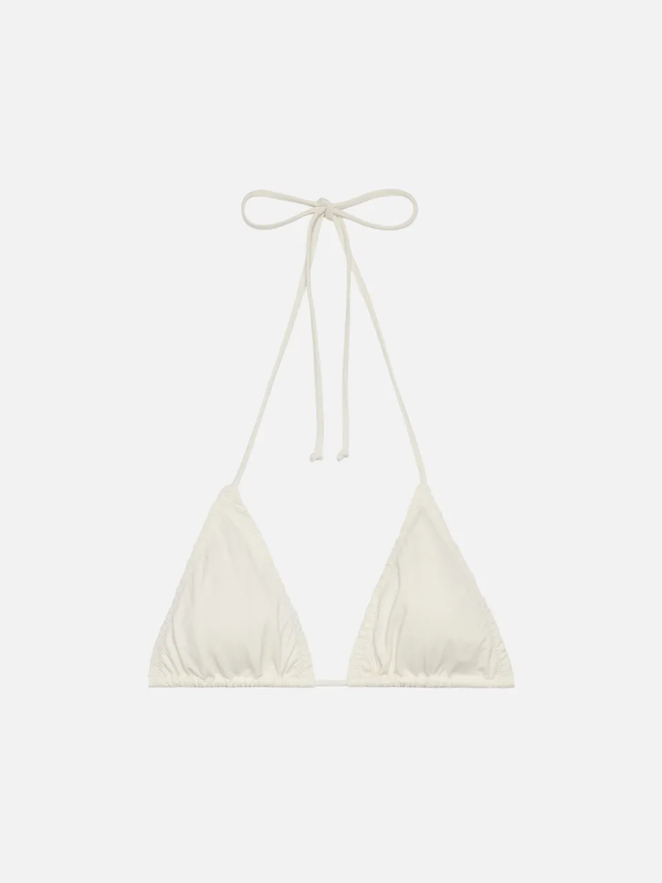 mc2-saint-barth-nilly-top-bikini-triangolo-crema-con-coppe-removibili image 1