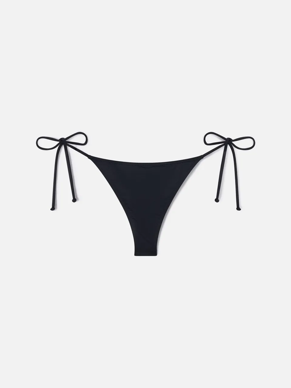 mc2-saint-barth-marielle-slip-brasiliano-nero-con-laccetti-donna image 1