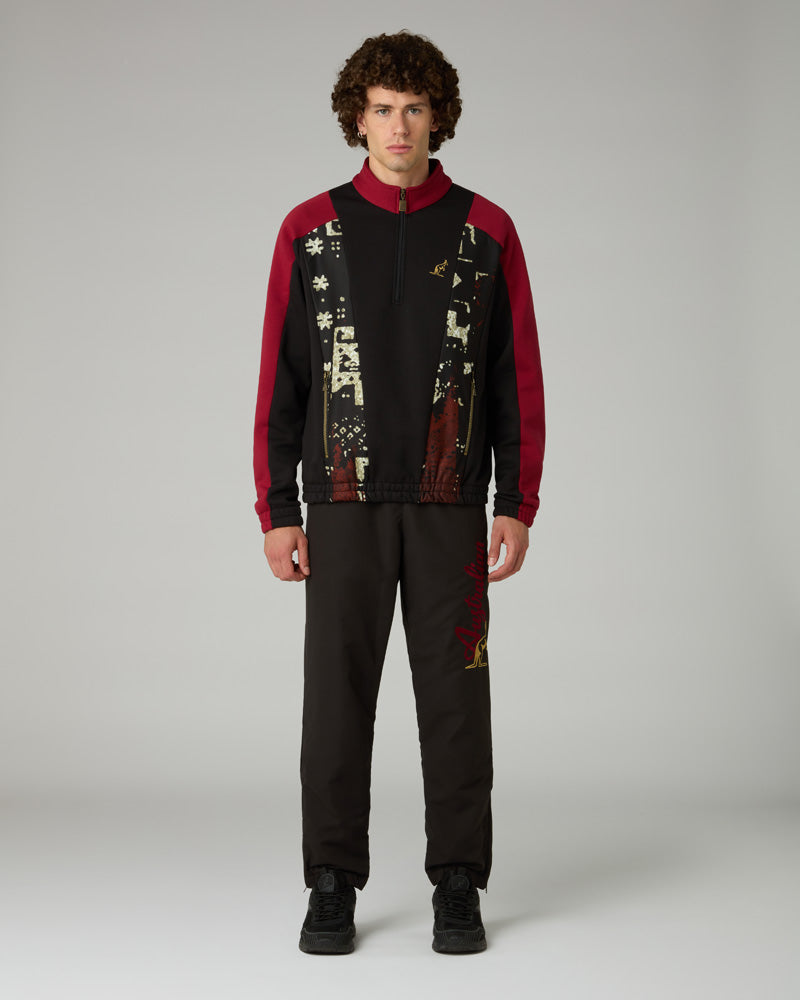australian-rust-bumper-track-pant-pantalone-tuta-microtouch-nero image 2