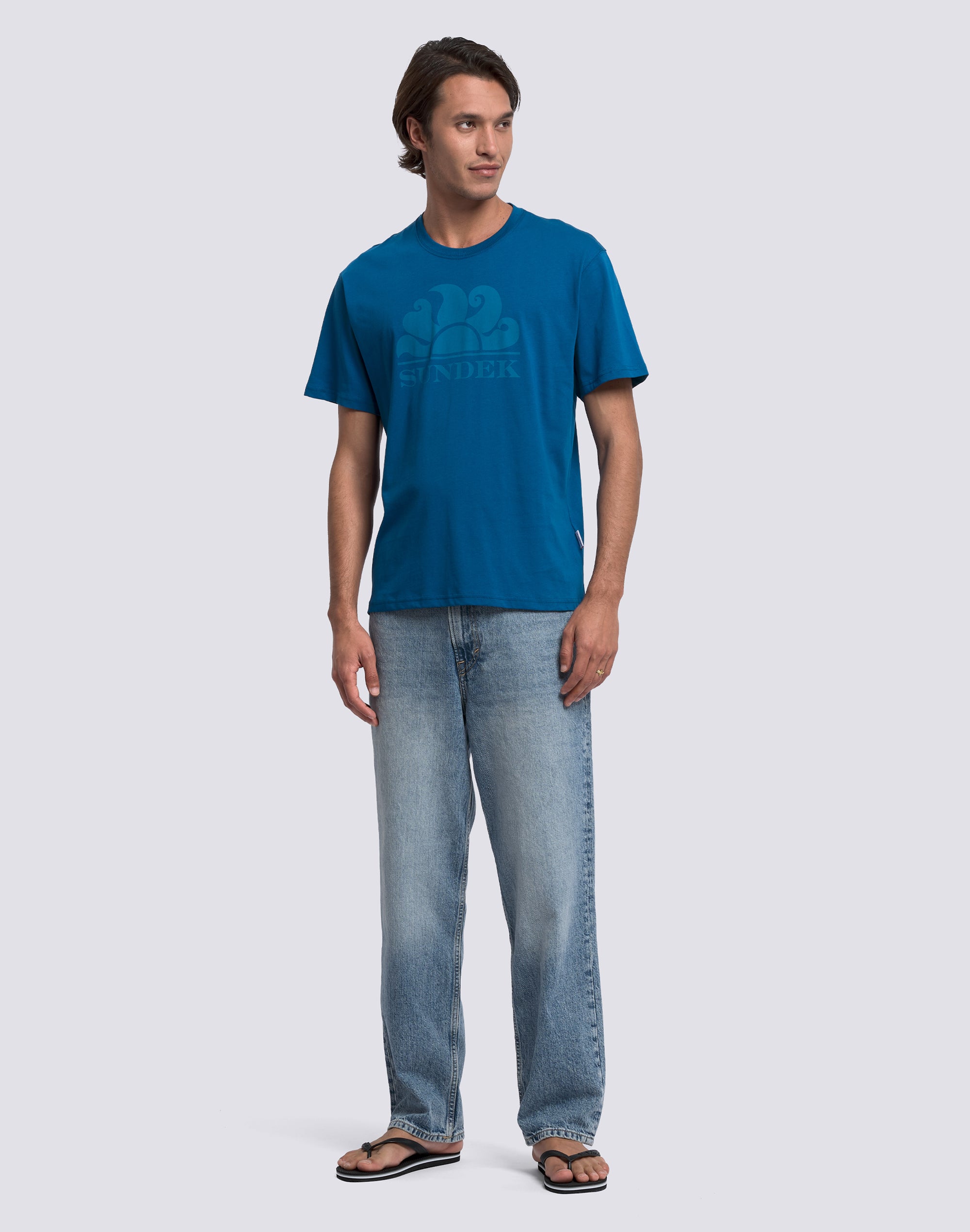 sundek-new-simeon-t-shirt-uomo-girocollo-con-maxi-logo image 3
