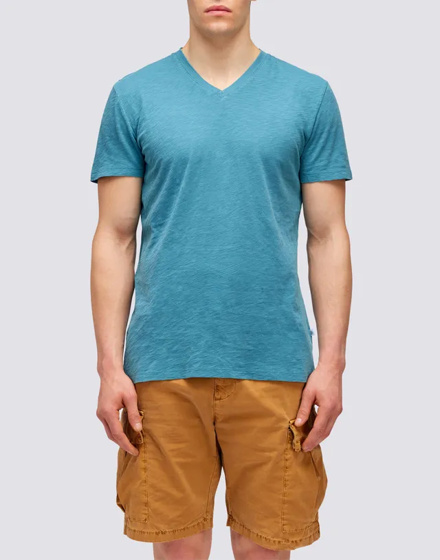 sundek-t-shirt-uomo-tinto-capo-scollo-a-v-mezza-manica image 1