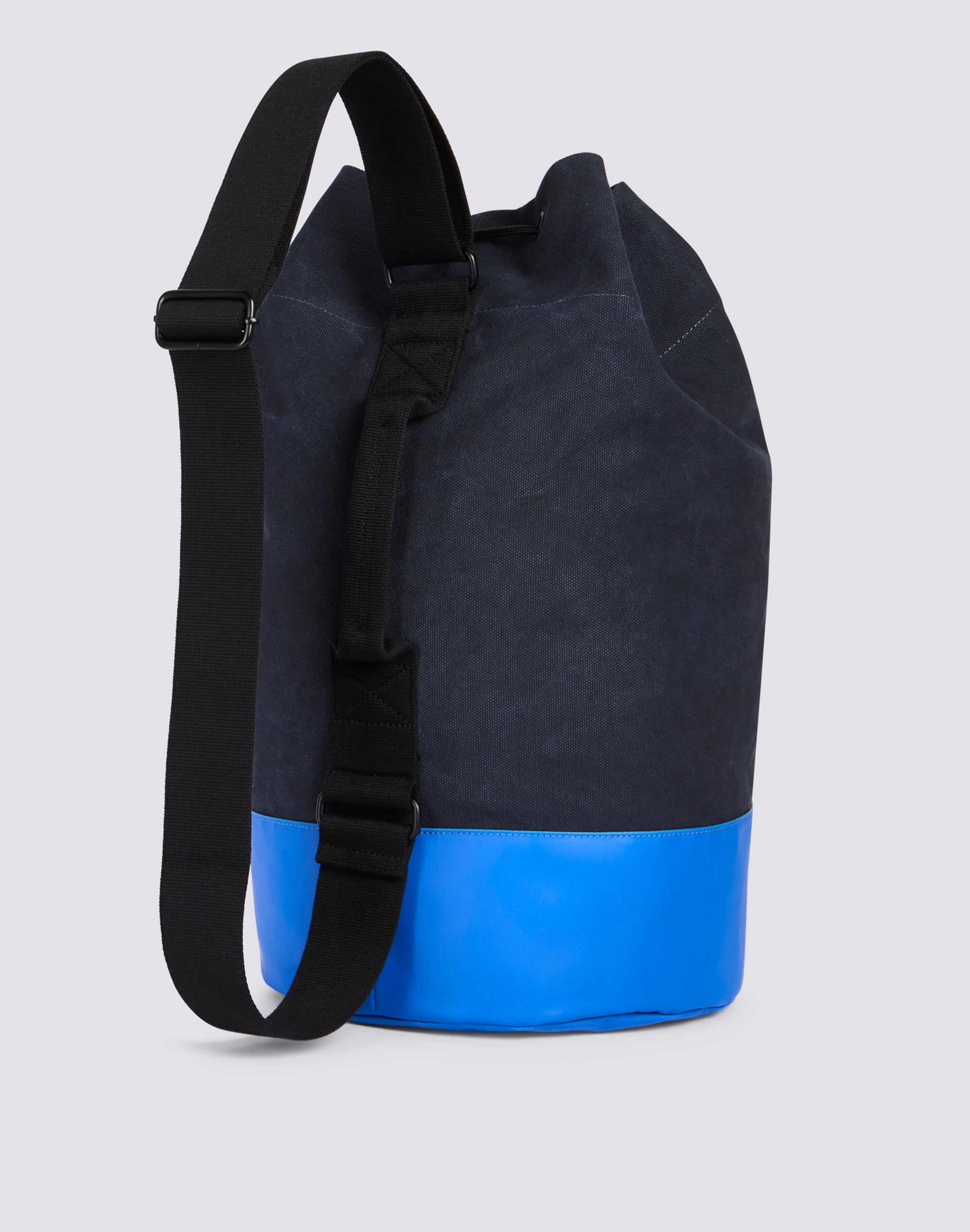 sundek-borsa-a-spalla-in-cotone-con-colori-a-contrasto image 2