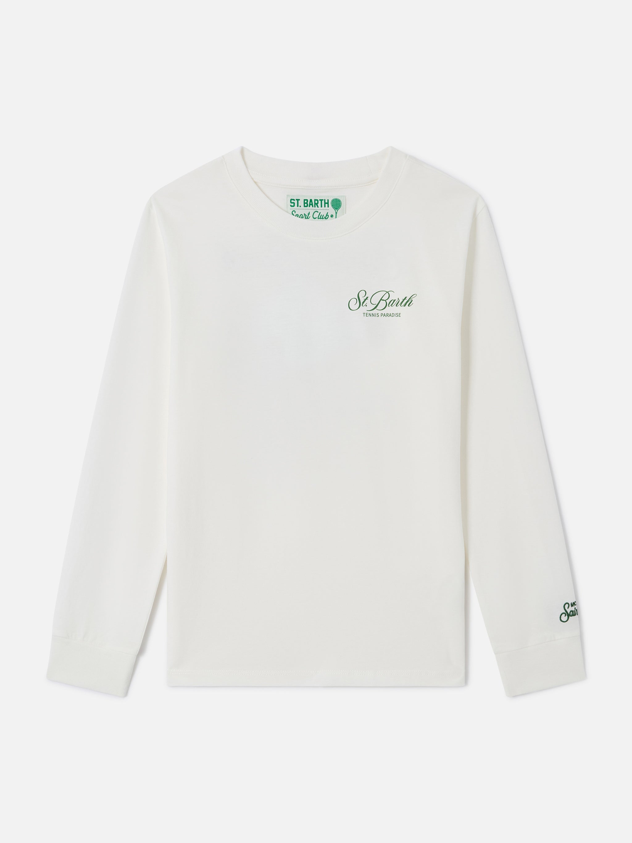 mc2-saint-barth-luton-t-shirt-manica-lunga-bambino-cotone-organico-snoopy-specia image 2