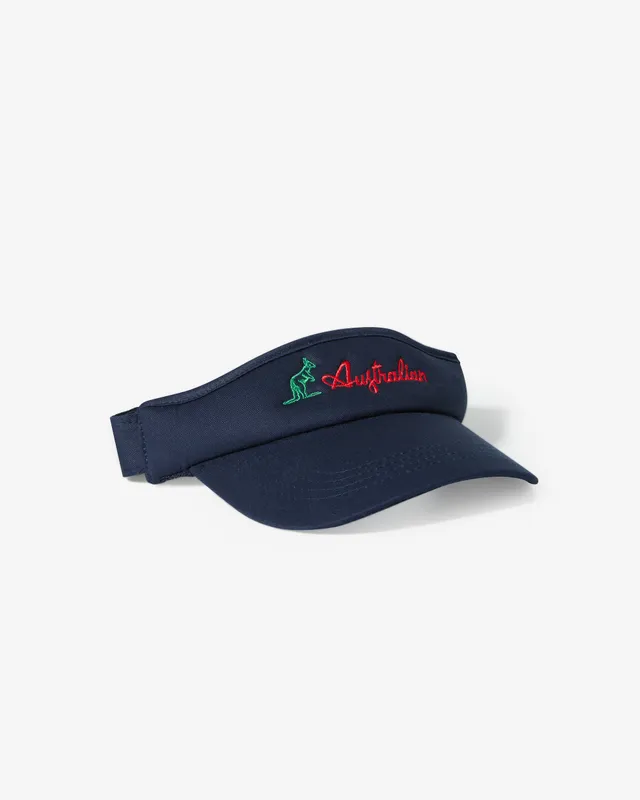 australian-premium-cap-cappellino-tennis-blu-navy-con-logo image 1