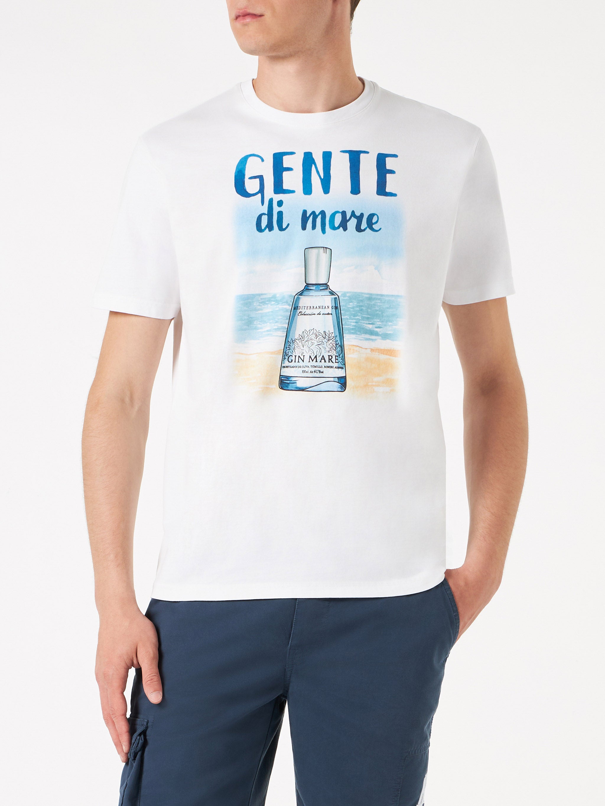 t-shirt-gente-di-mare-mc2-saint-barth-special-edition-in-cotone-bianco image 2