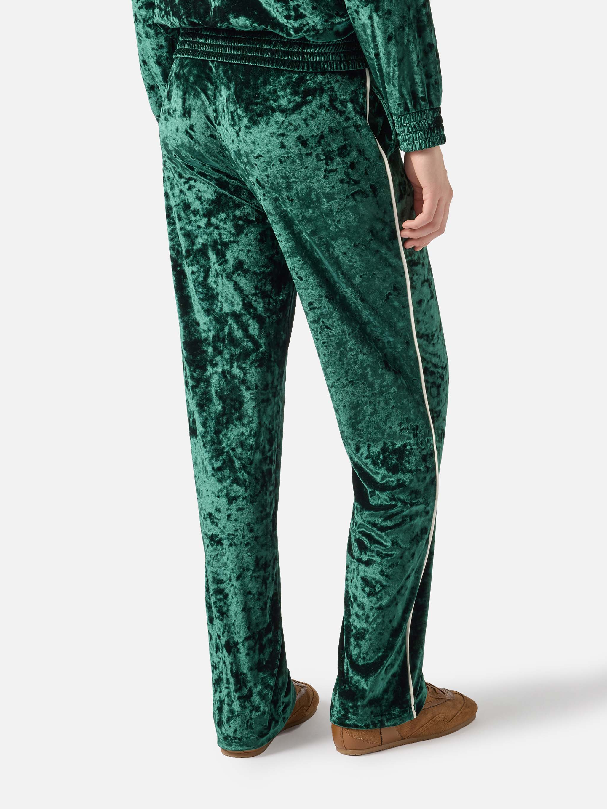 mc2-saint-barth-yvonne-pantaloni-donna-in-ciniglia-verde image 4