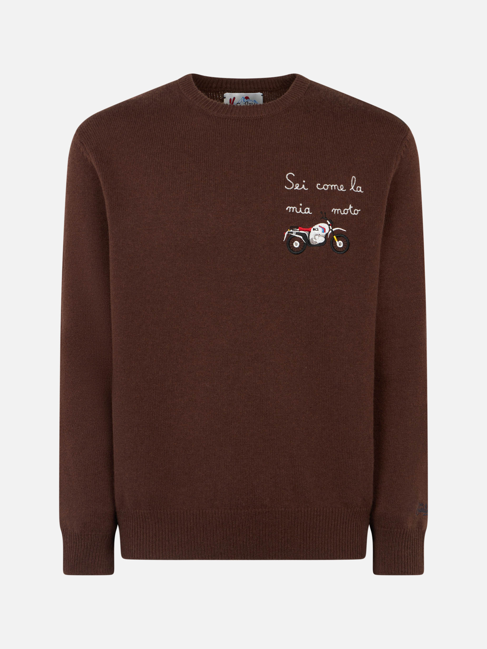 mc2-saint-barth-maglia-heron-uomo-marrone-sei-come-la-mia-moto image 4