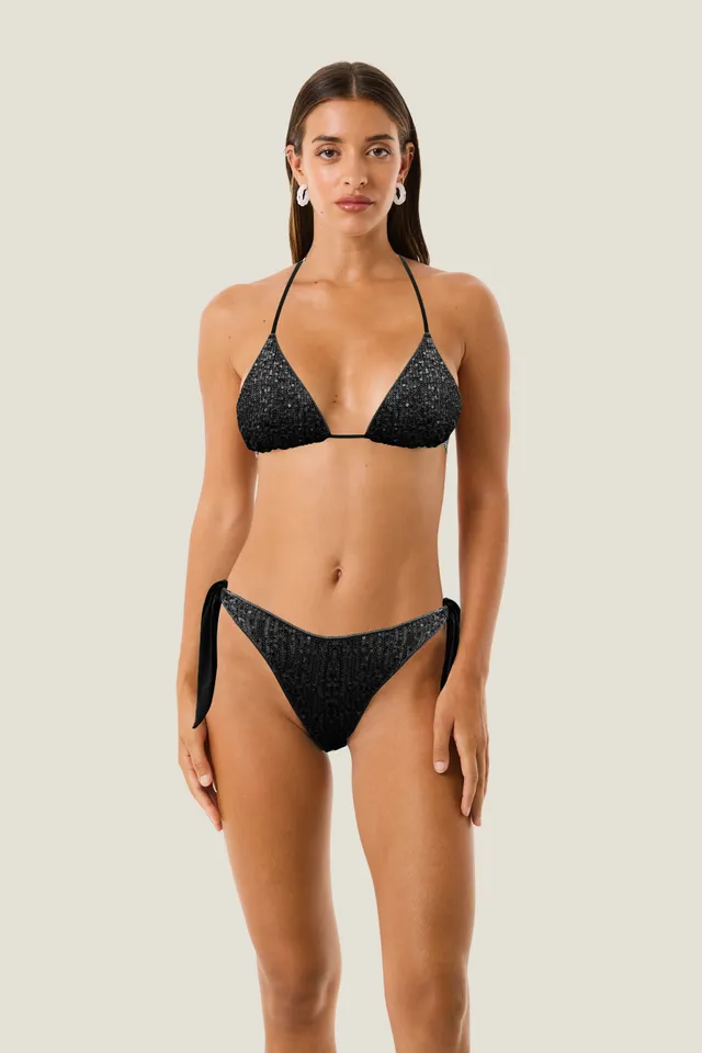 4giveness-marylin-pop-splash-bikini-triangolo-paillettes-con-slip-fiocchi-donna image 1