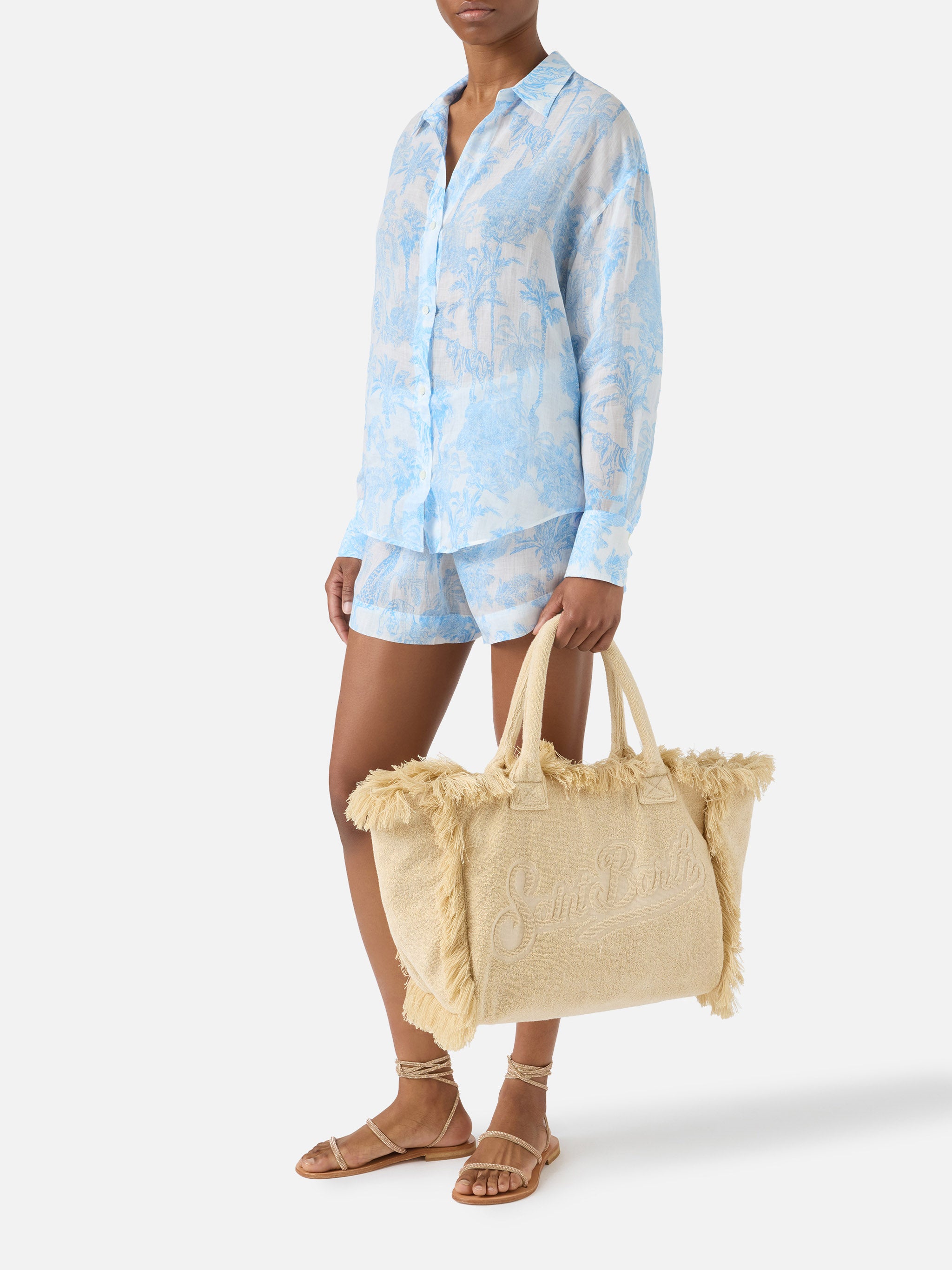 mc2-saint-barth-borsa-vanity-regular-spugna-beige-tinta-unita image 2