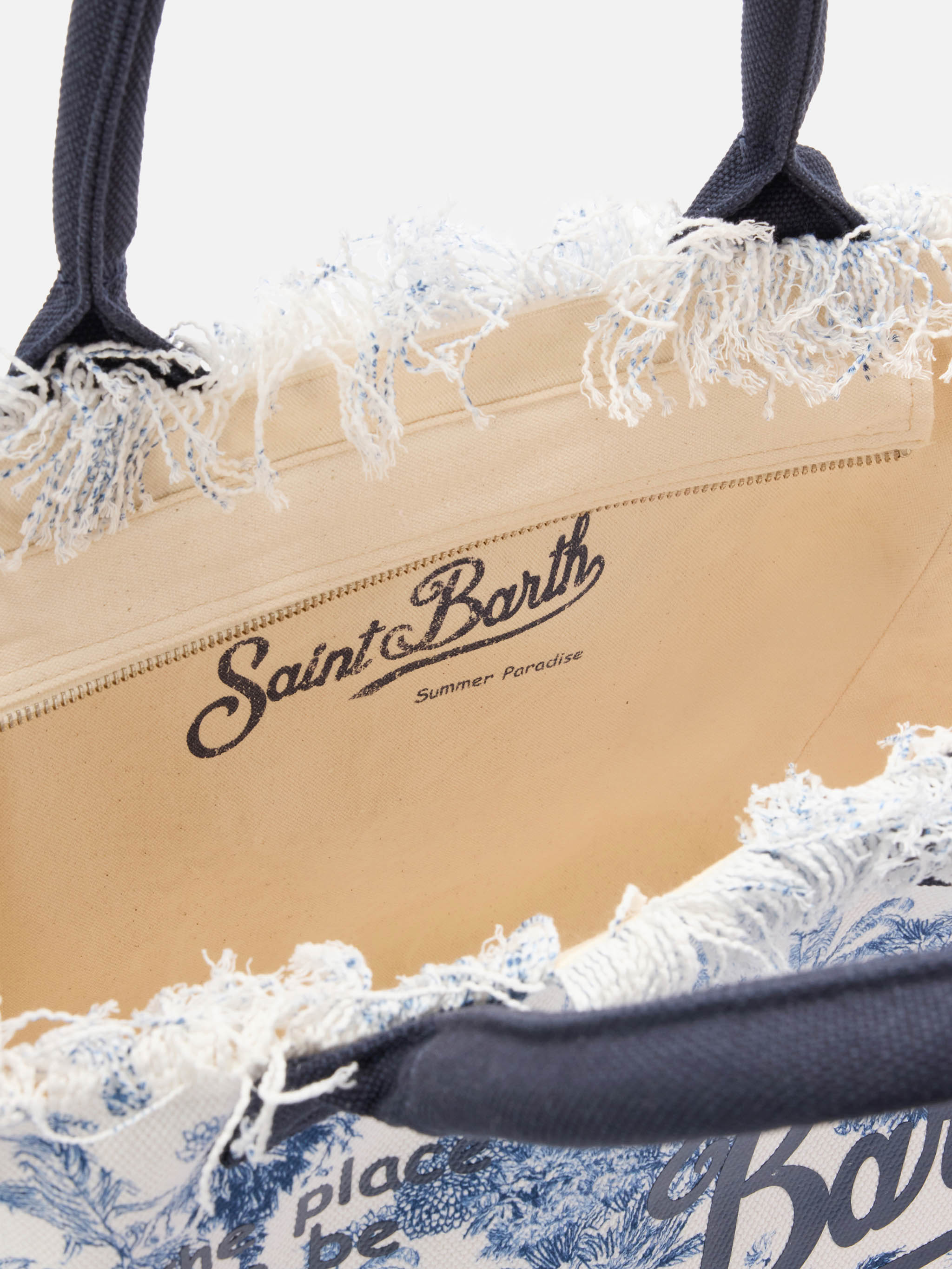 mc2-saint-barth-vanity-borsa-mare-canvas-toile-de-jouy-blu image 4