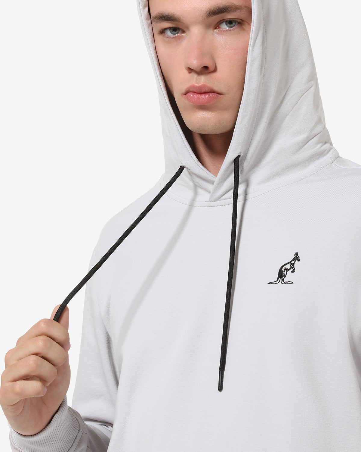australian-city-hoodie-lsufe0018-felpa-con-cappuccio-cenere image 4