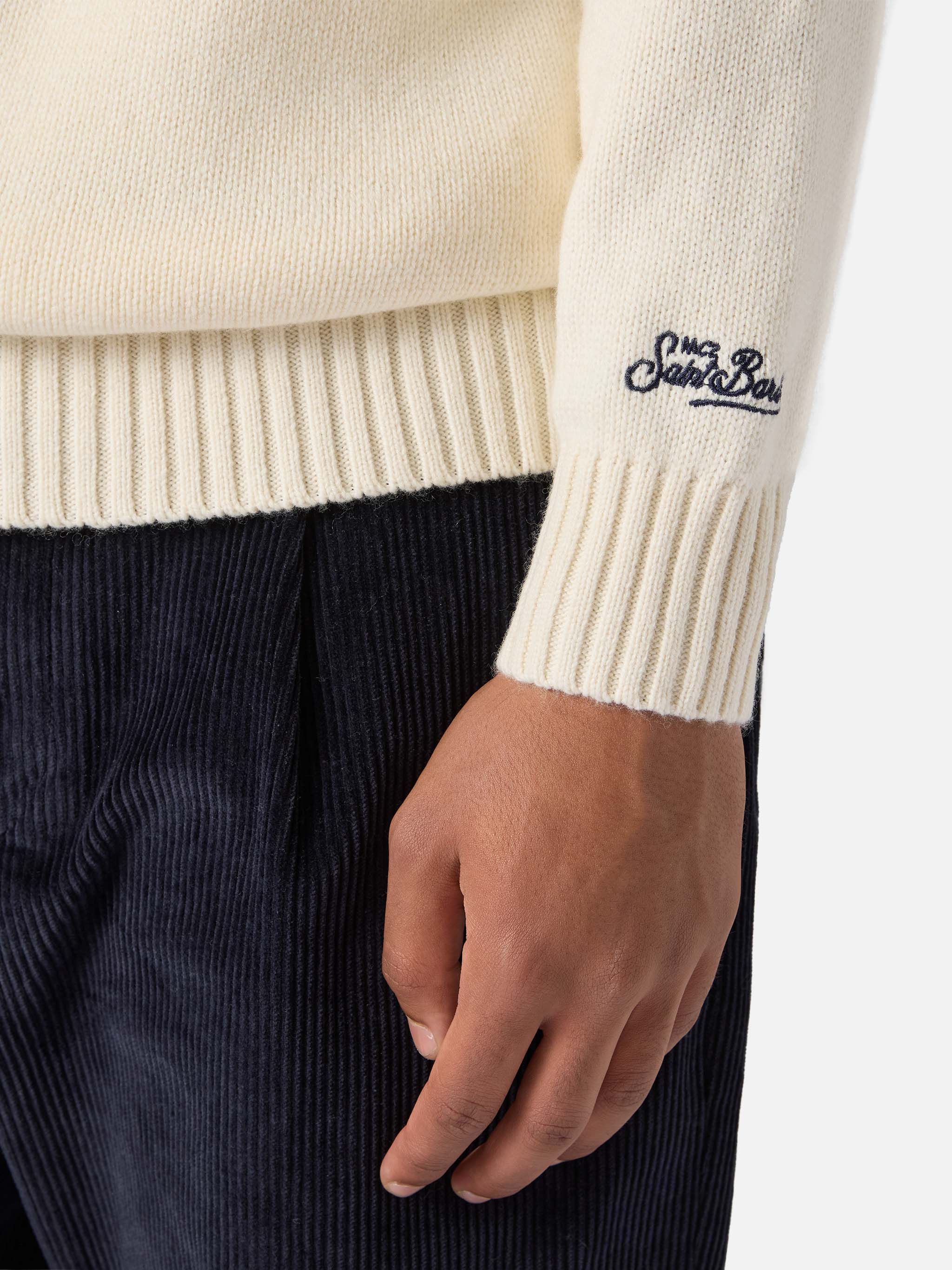 mc2-saint-barth-bombardino-light-maglione-bianco-jacquard-st-moritz-top-of-the-w image 4