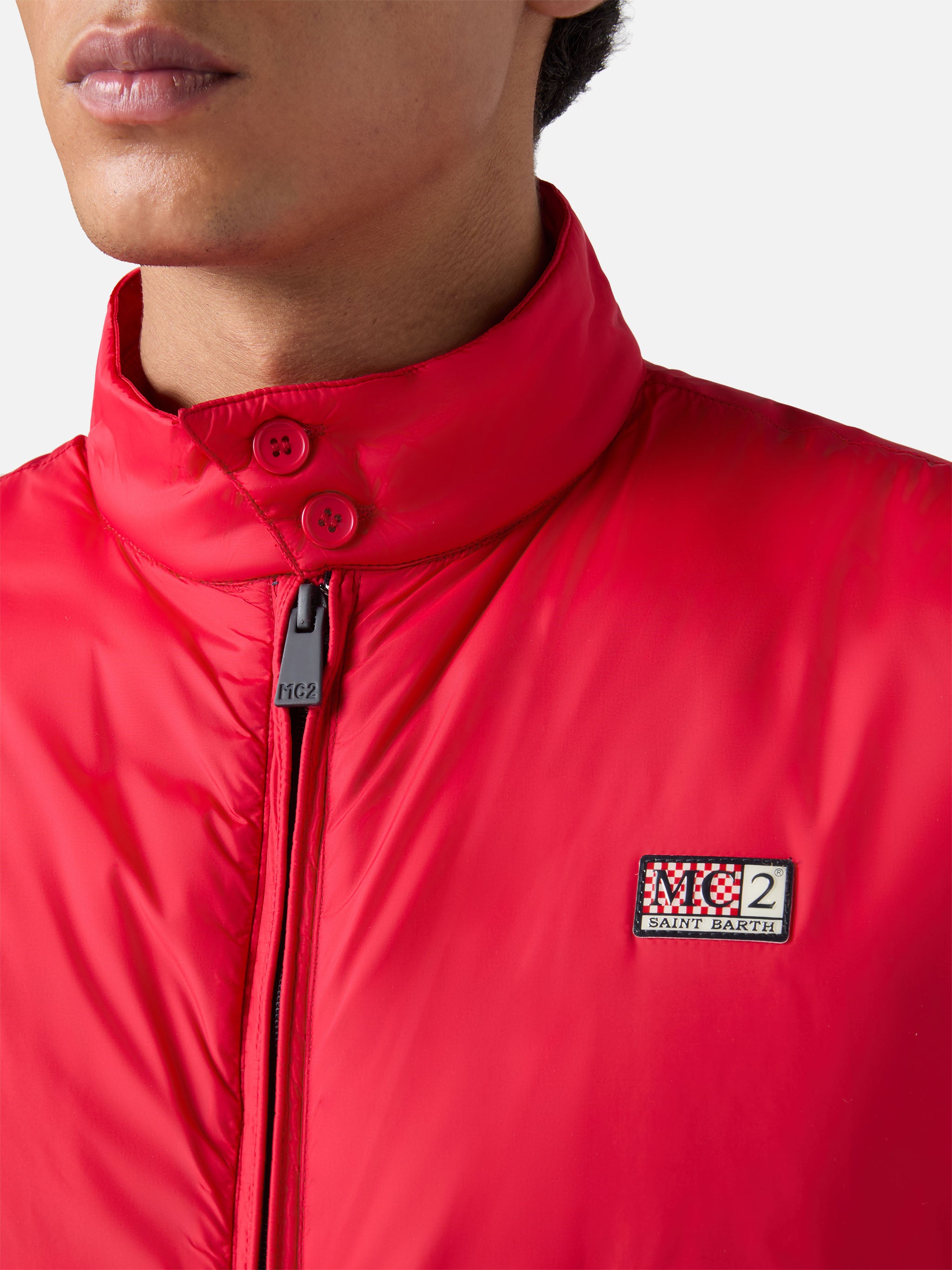 mc2-saint-barth-bomber-leggero-jet-uomo-rosso-royal image 3