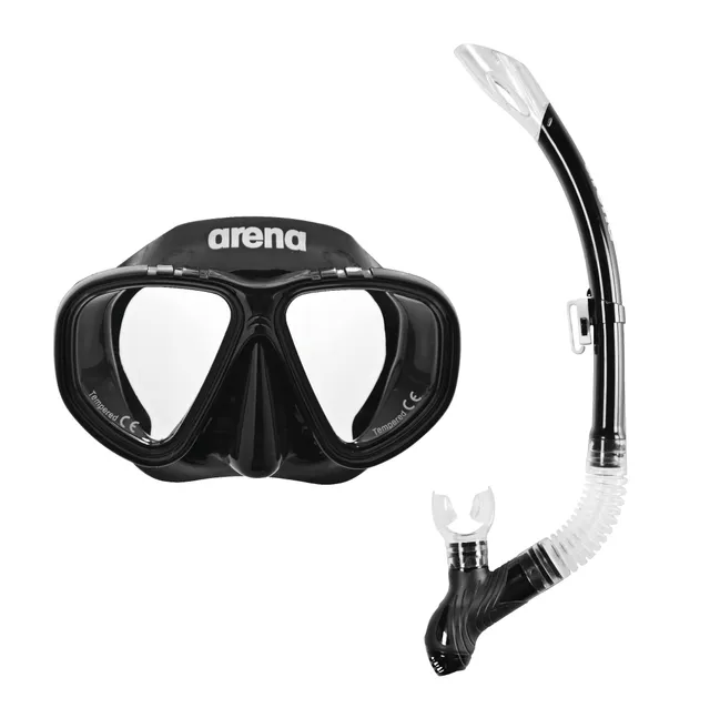 arena-premium-set-snorkeling-bambino-maschera-boccaglio-nero image 1