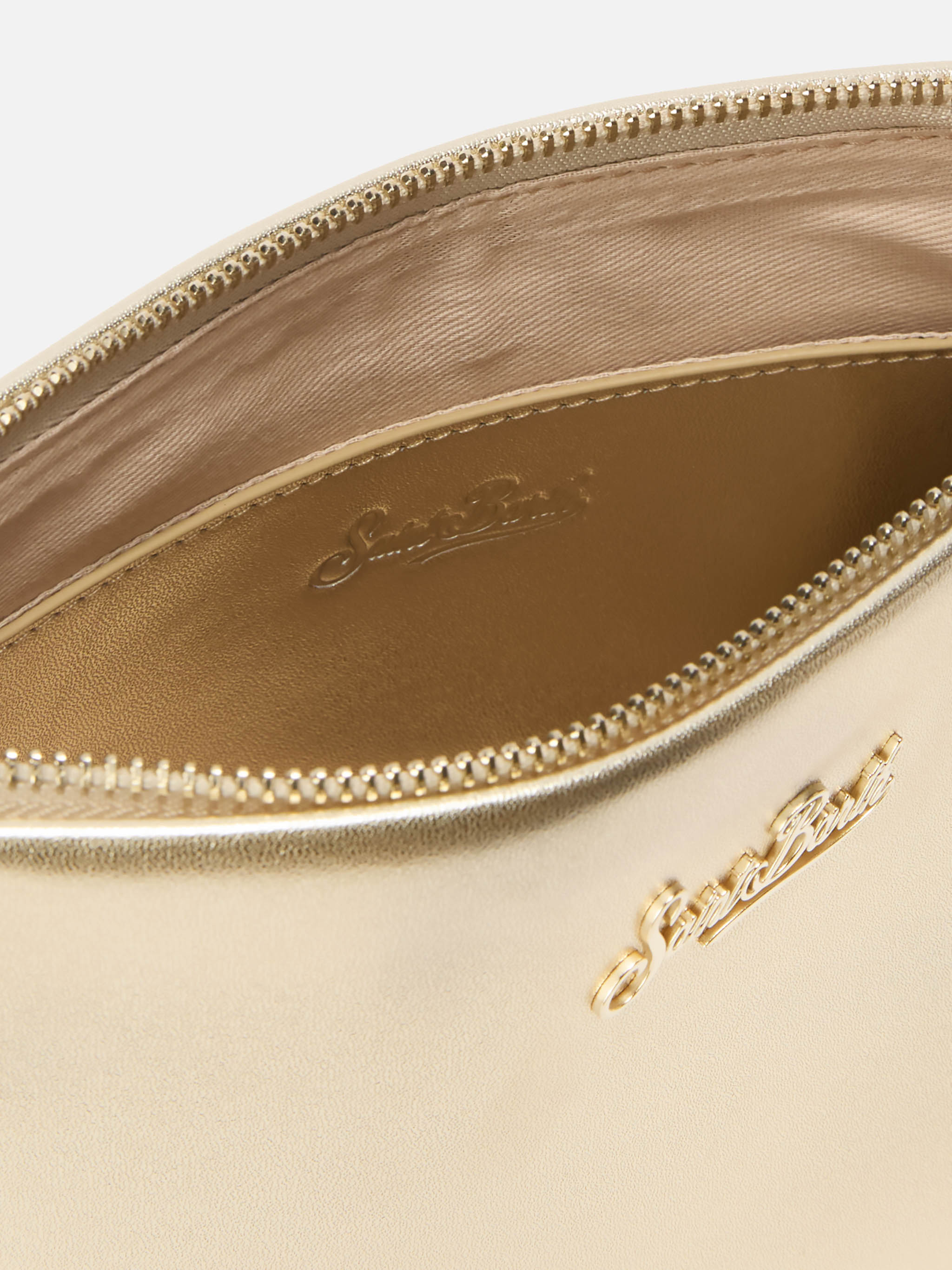 mc2-saint-barth-borsa-aline-bag-in-pelle-laminata-oro-con-due-tracolle-removibil image 5