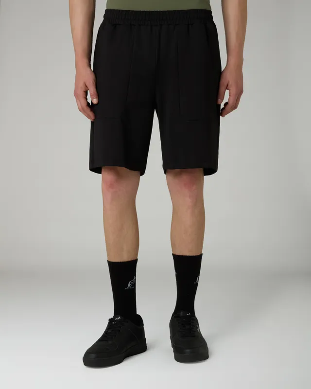 australian-poison-short-short-cotone-nero-con-coulisse image 1