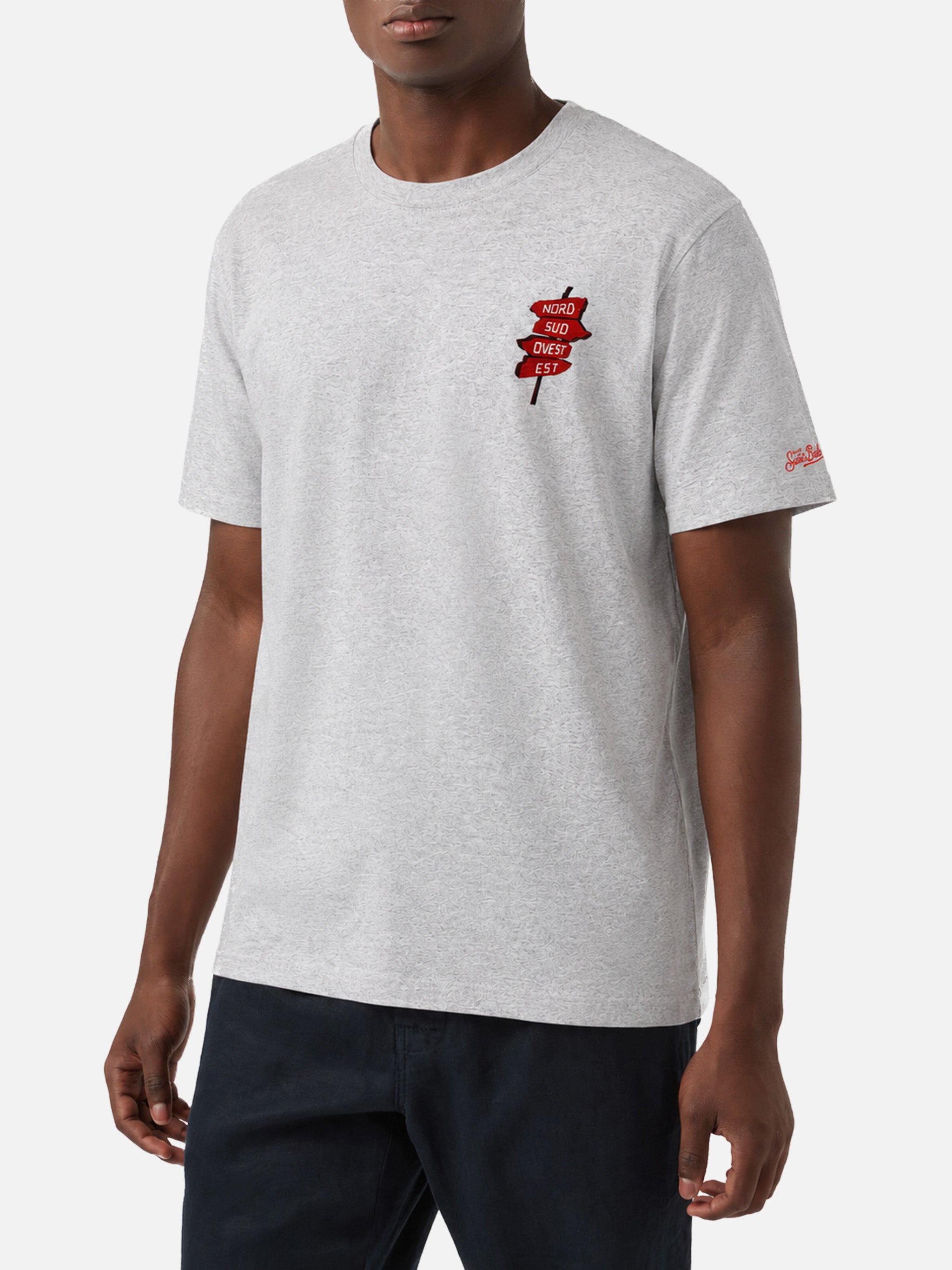 mc2-saint-barth-t-shirt-portland-grigia-con-grafica-nord-sud-ovest-est-883-speci image 5