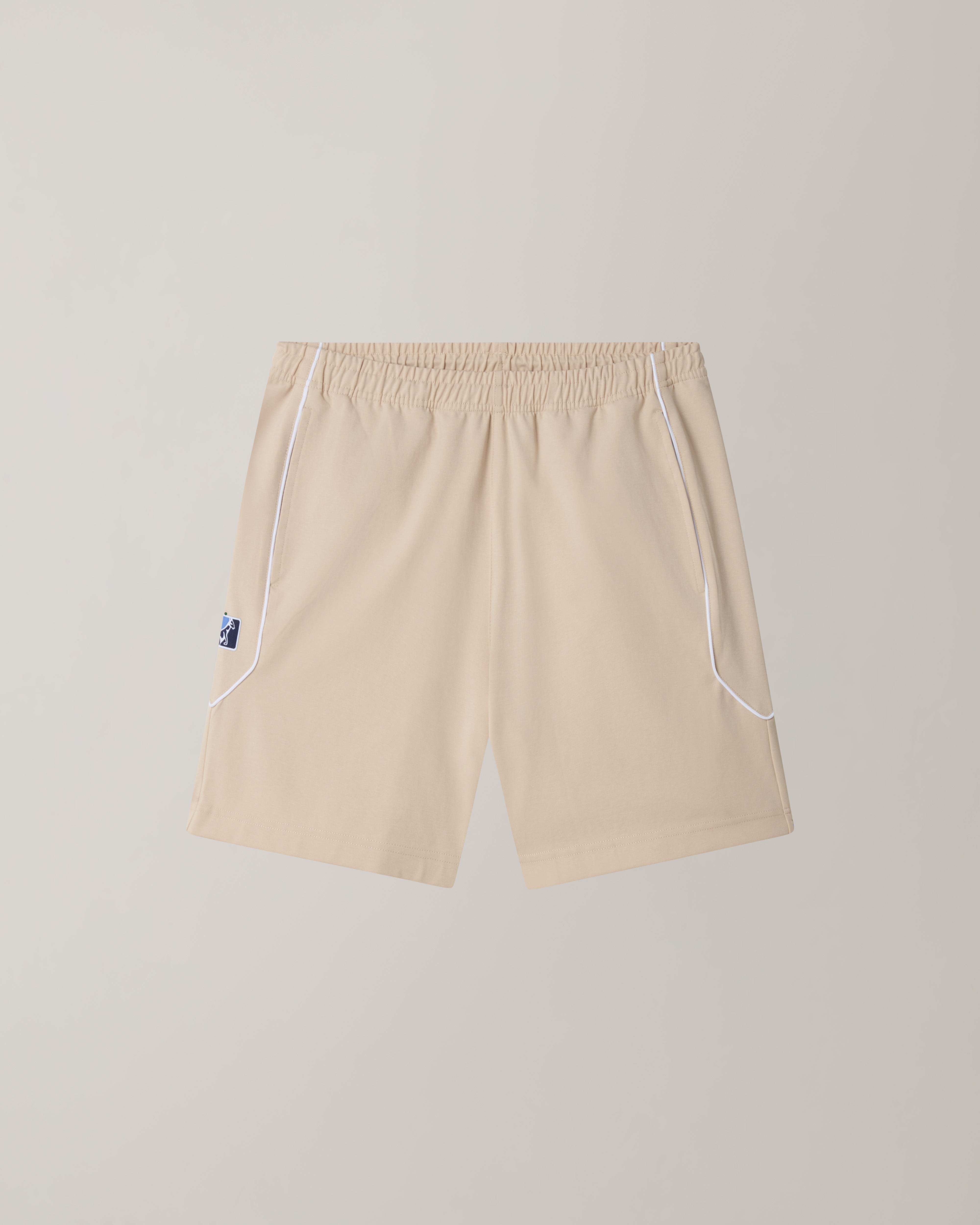 australian-league-slate-short-short-sportivo-in-cotone-sabbia image 6