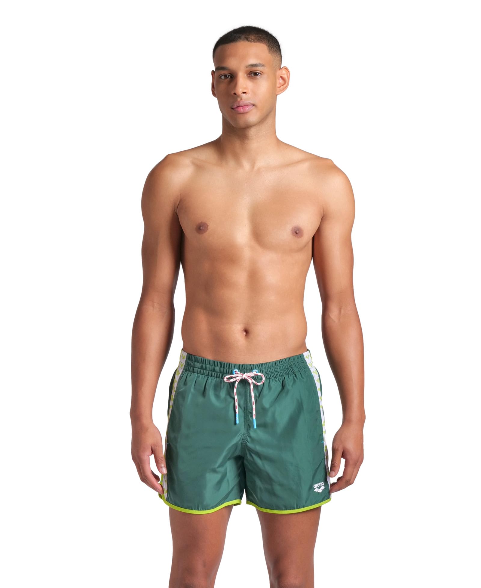 arena-team-stripe-beach-short-pantaloncino-da-spiaggia-uomo image 2